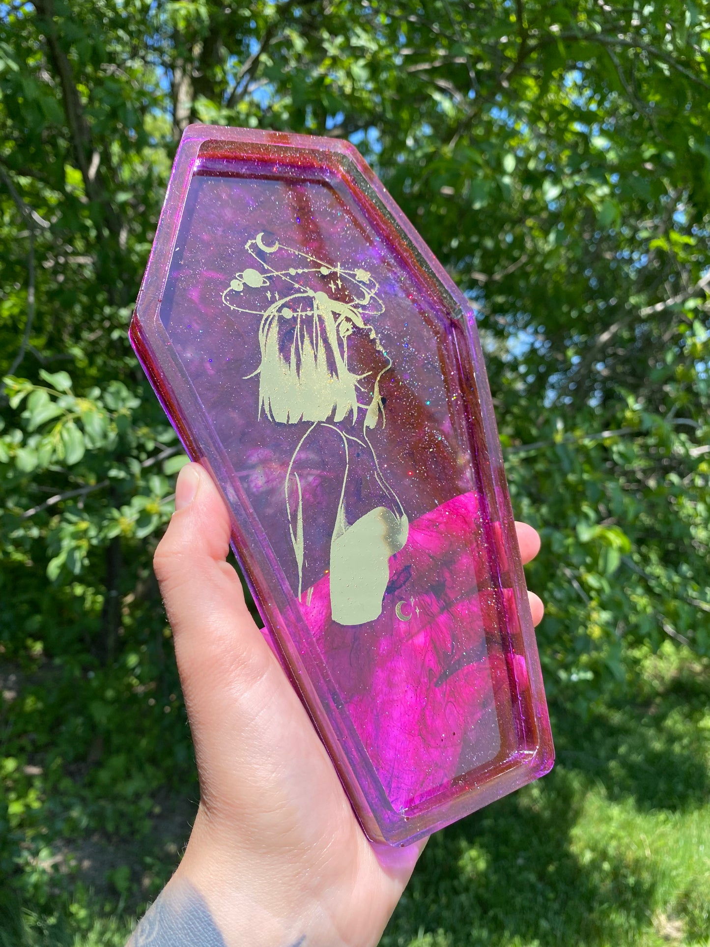 Cosmic Goddess Tray