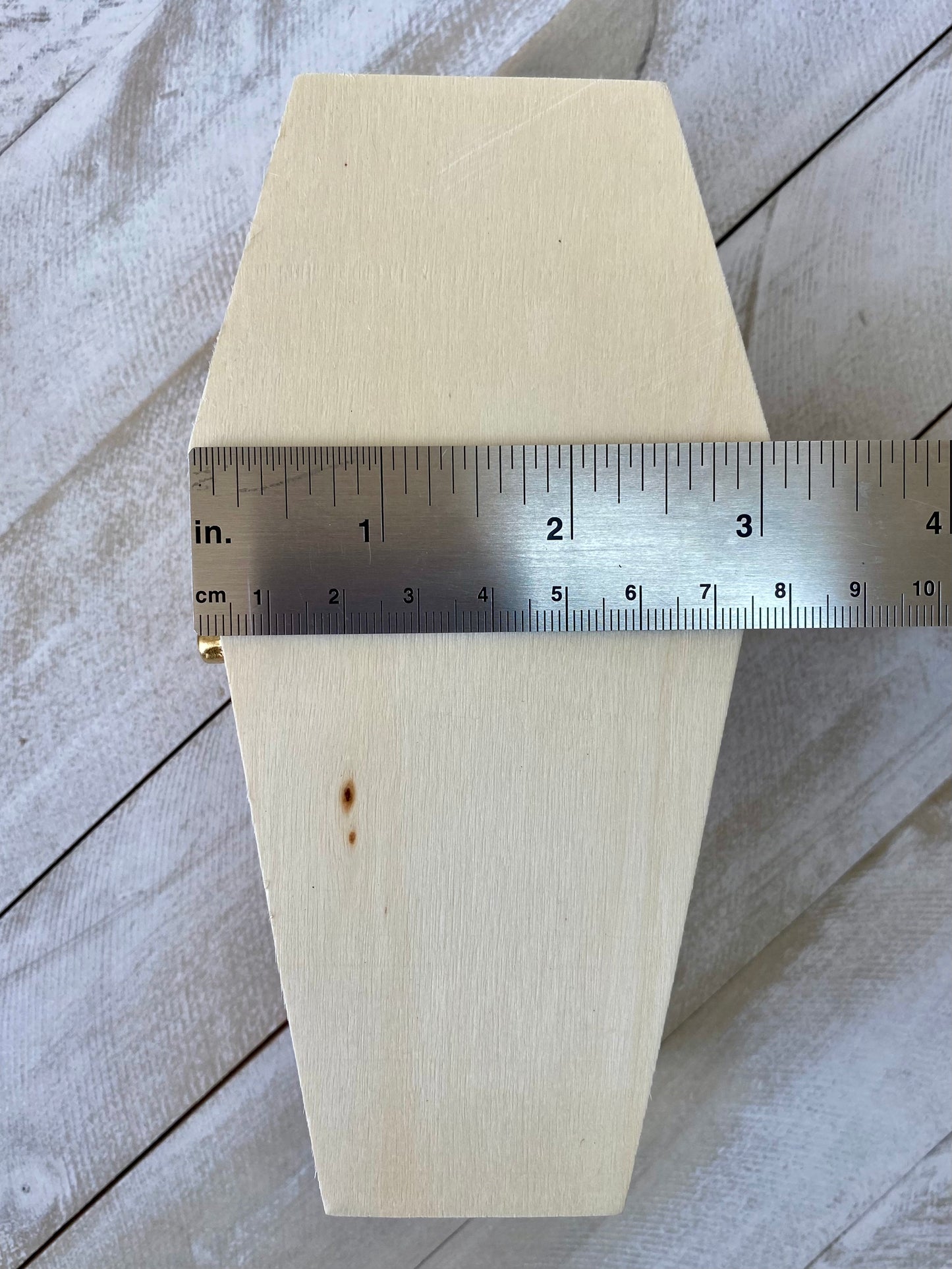 Unfinished Coffin Box