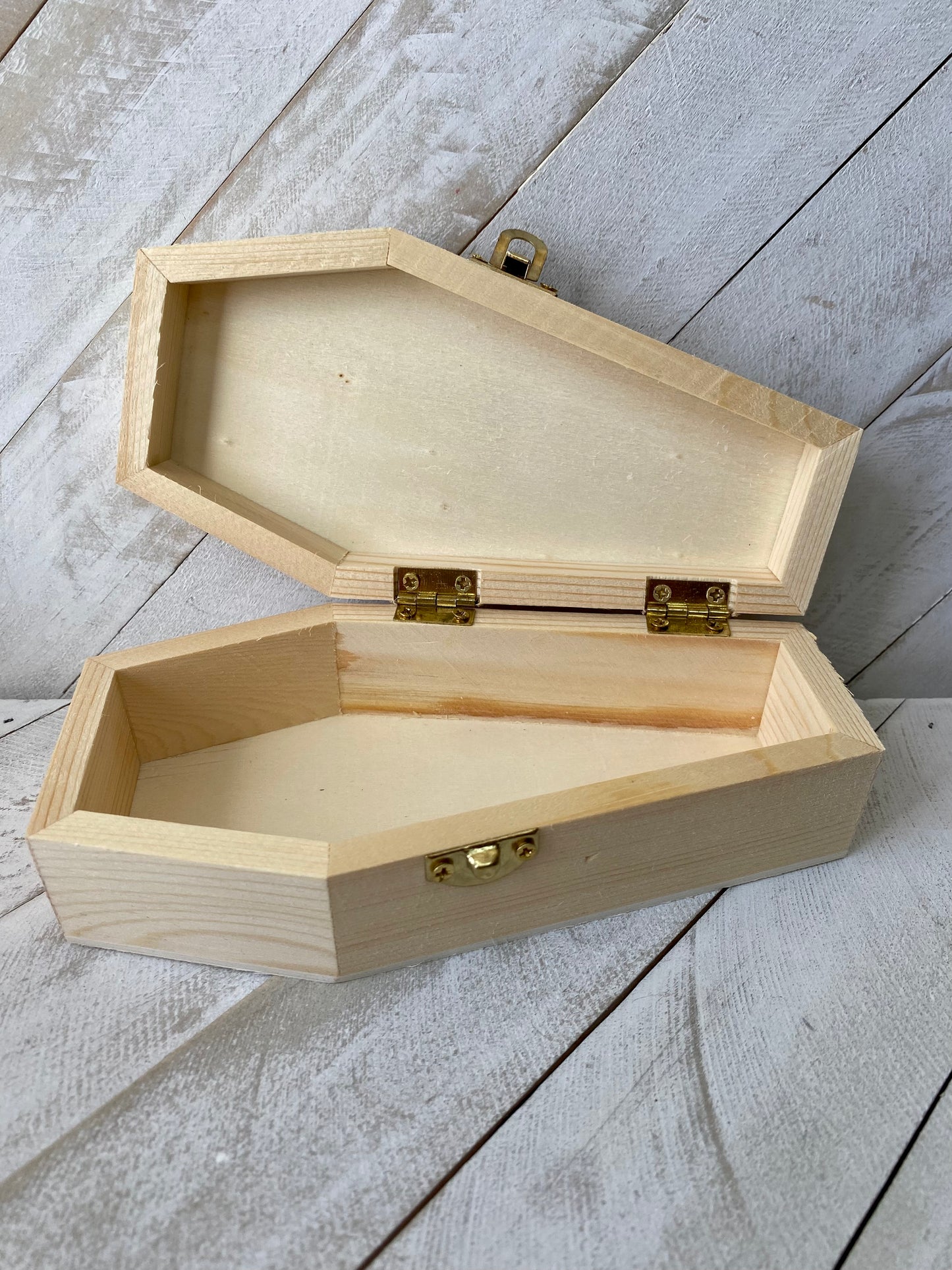Unfinished Coffin Box