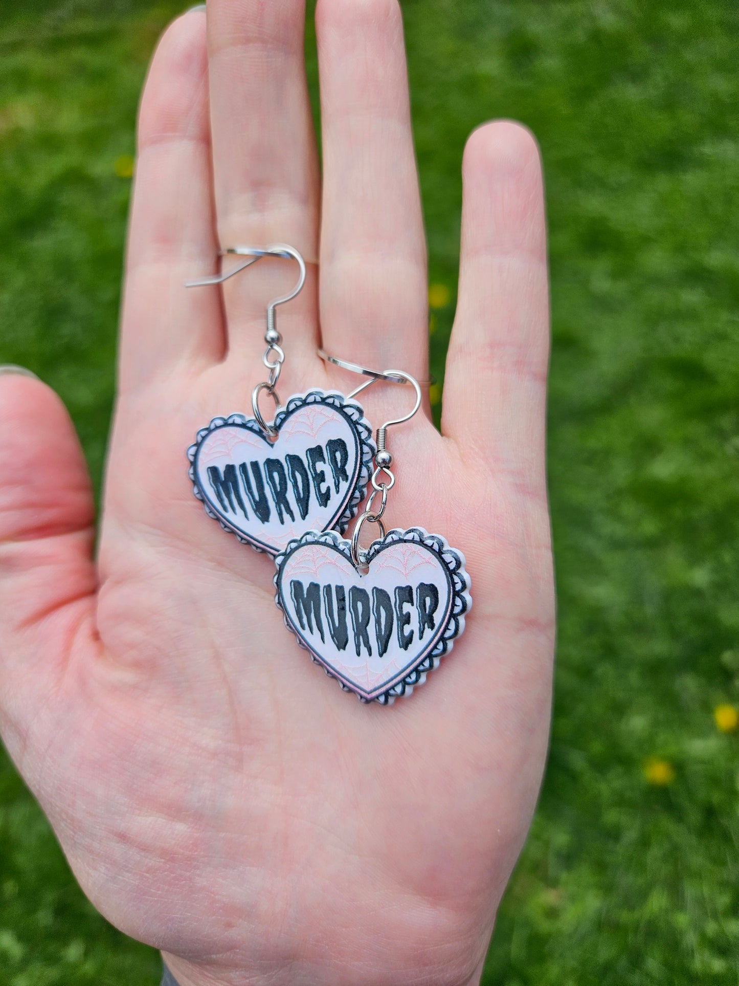 Murder Heart Earrings