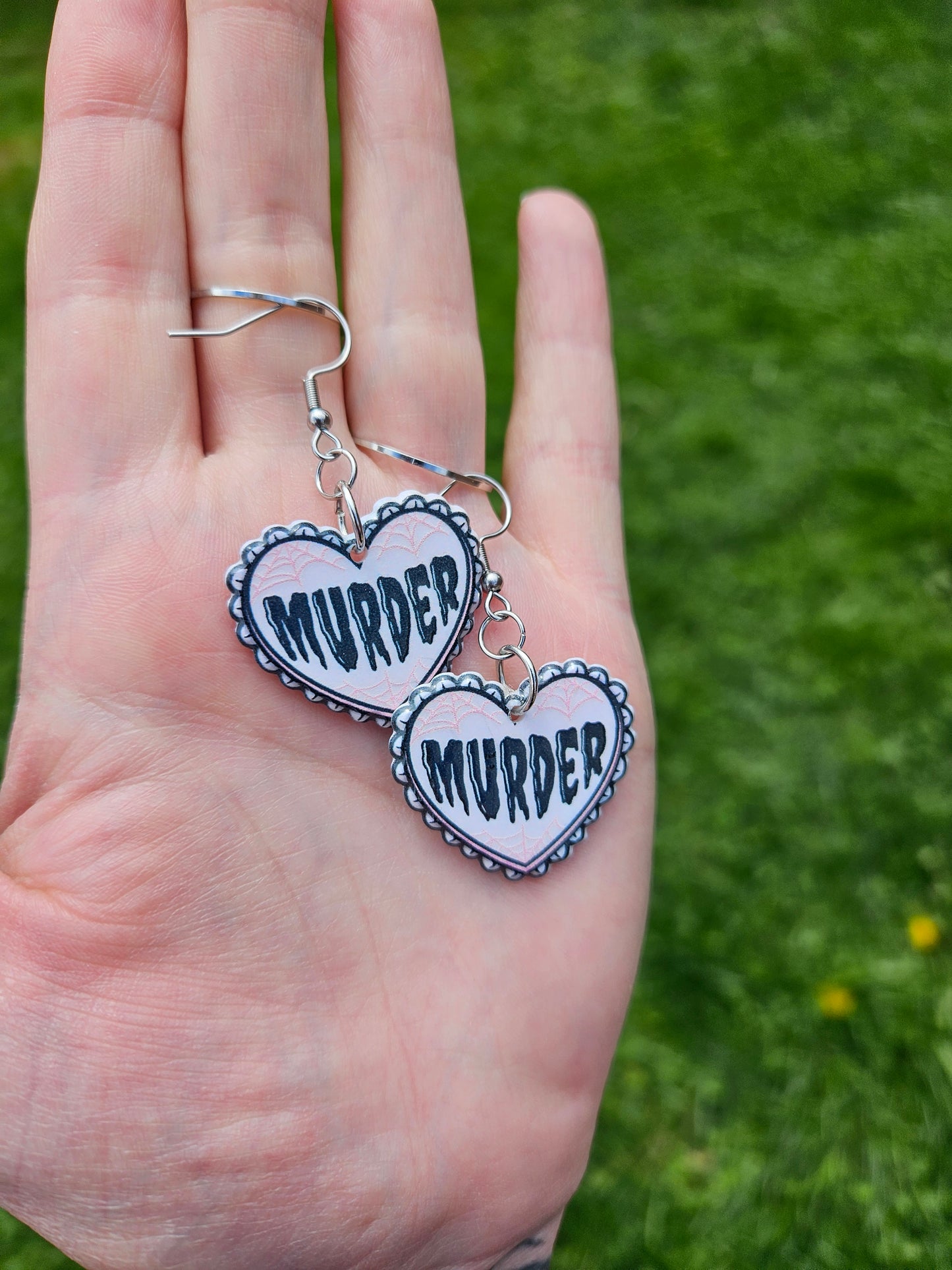 Murder Heart Earrings