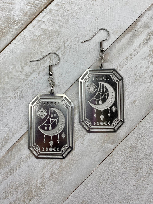 Celestial Moon Earrings