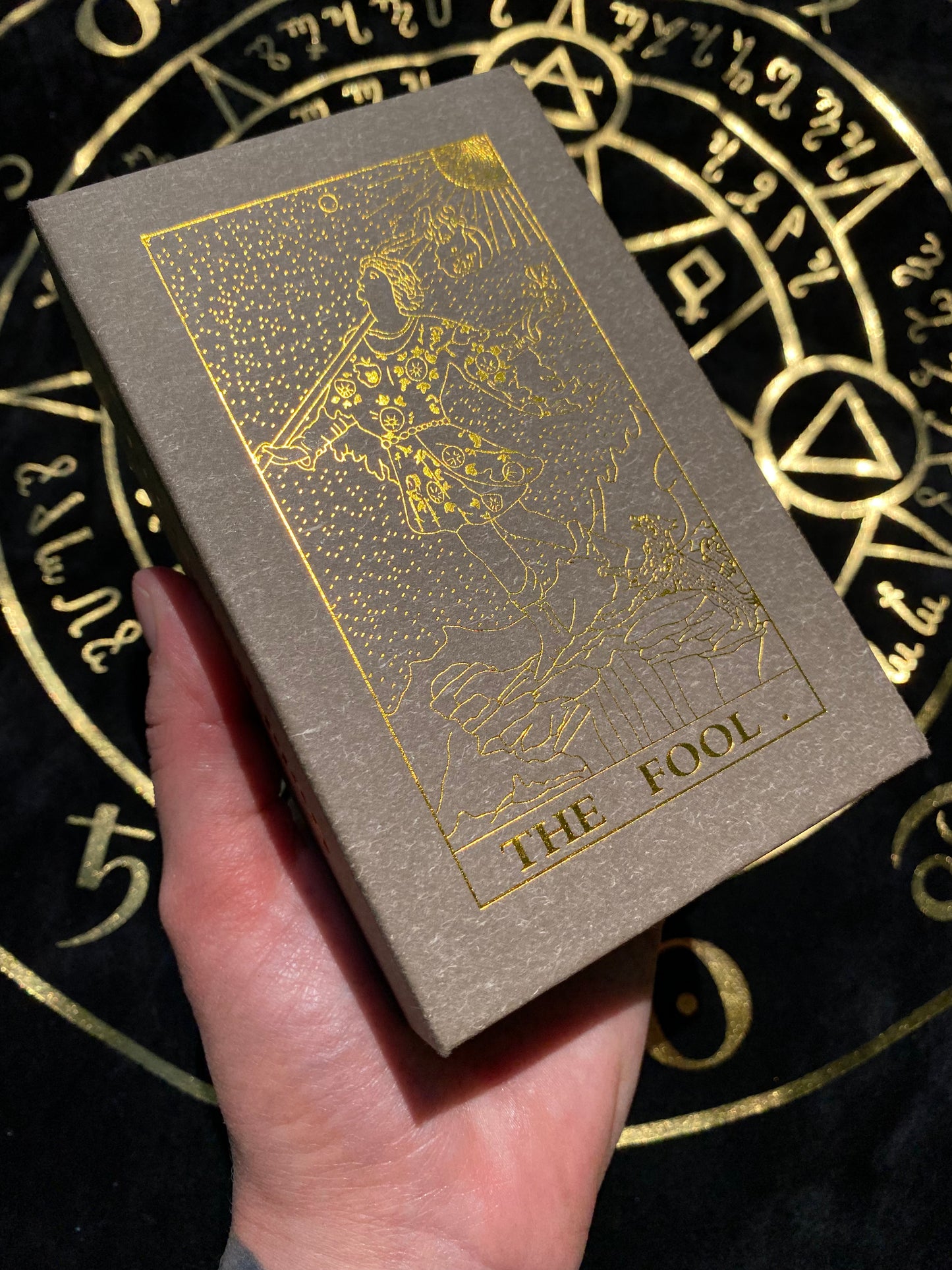 Gold Tarot Deck