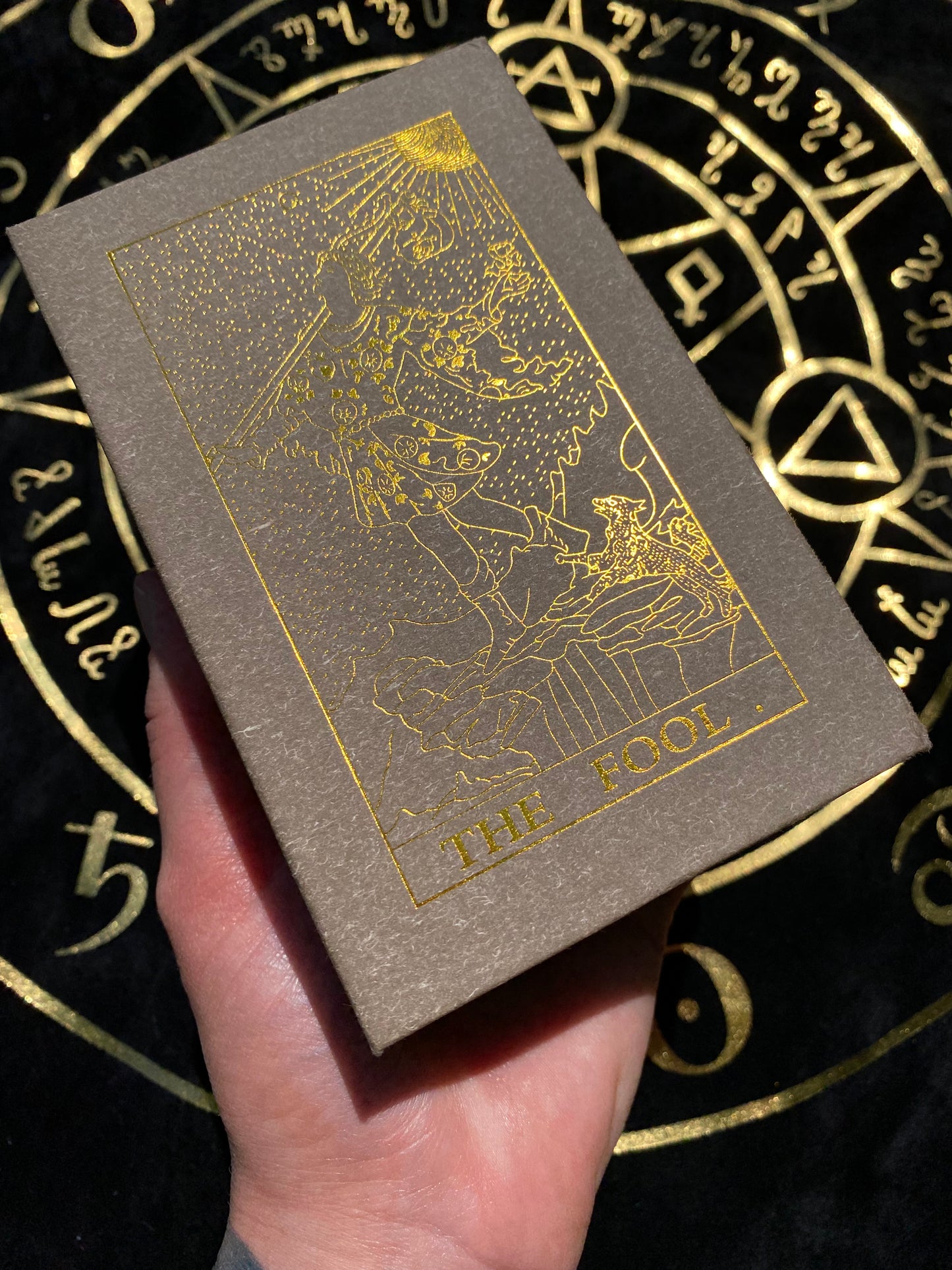 Gold Tarot Deck