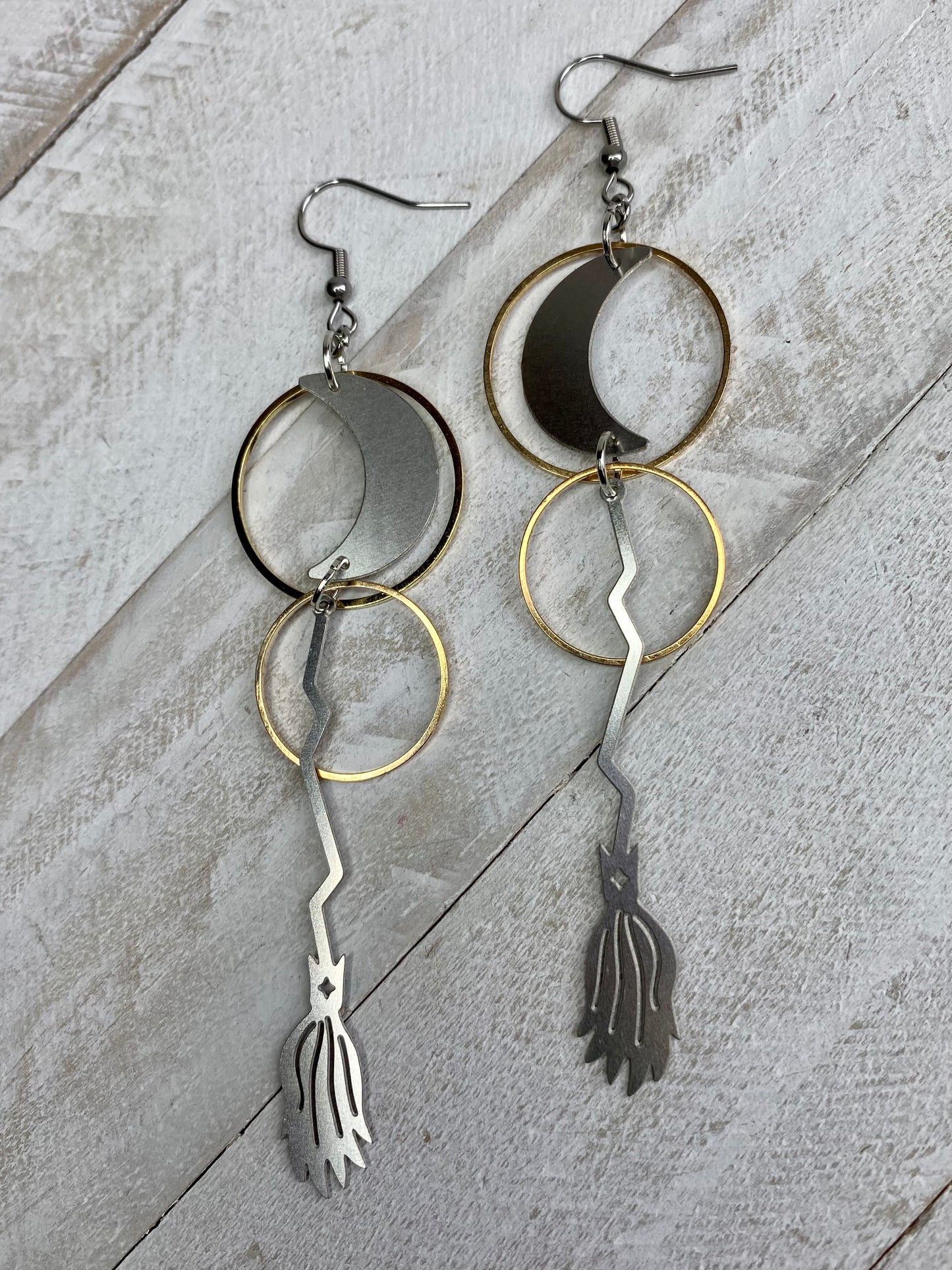 Broomstick Earrings