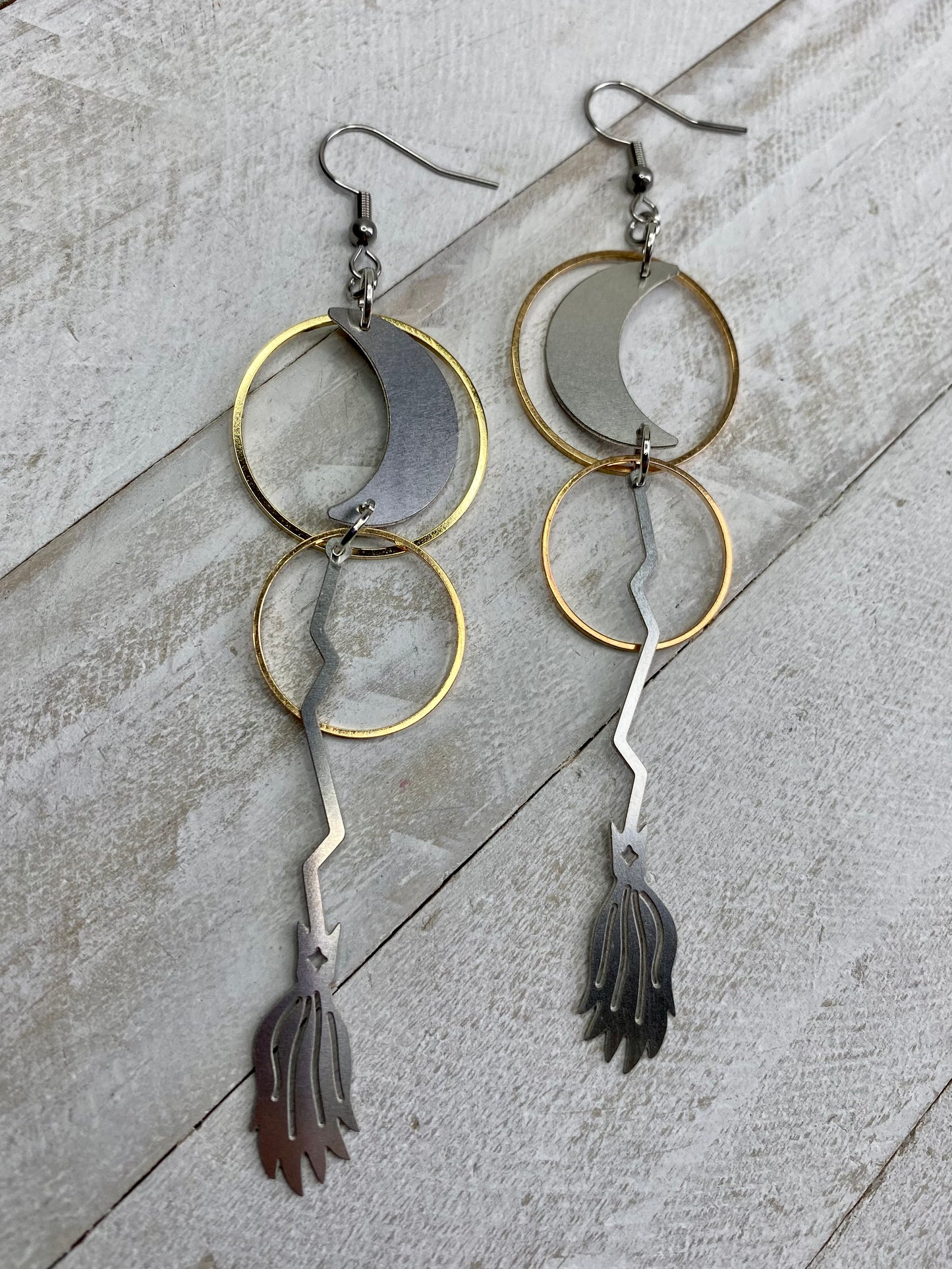 Broomstick Earrings