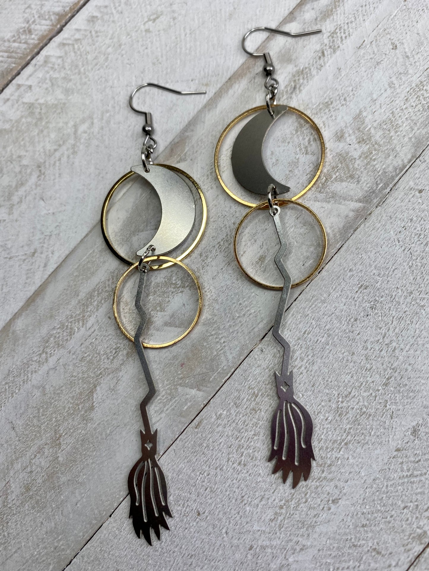 Broomstick Earrings