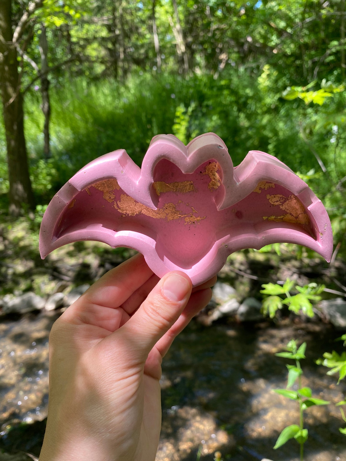 Bat Ashtray- Coral