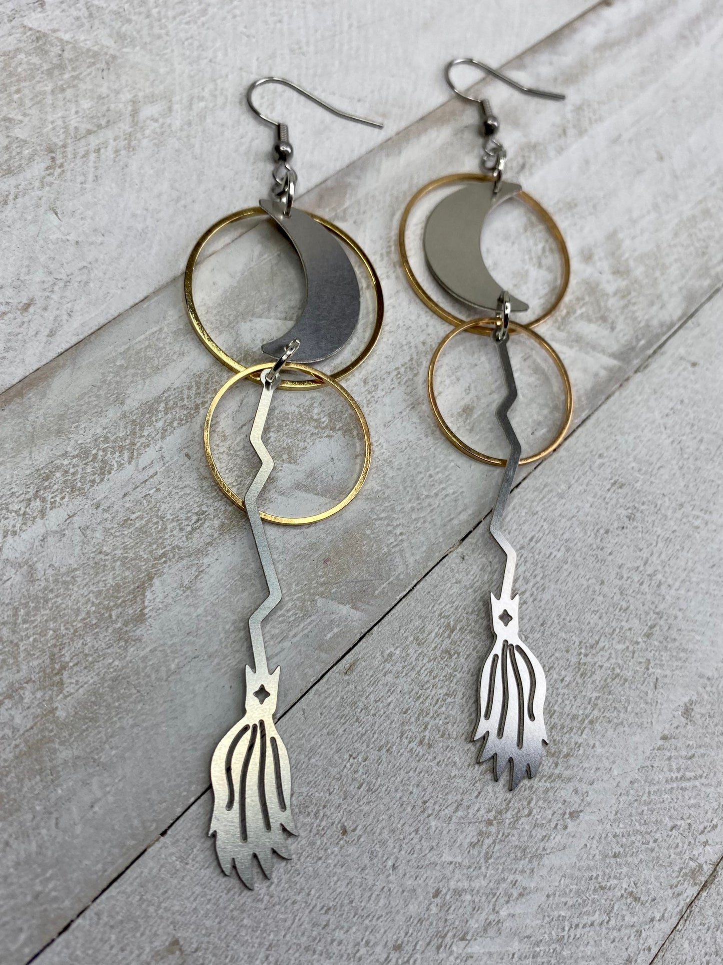 Broomstick Earrings