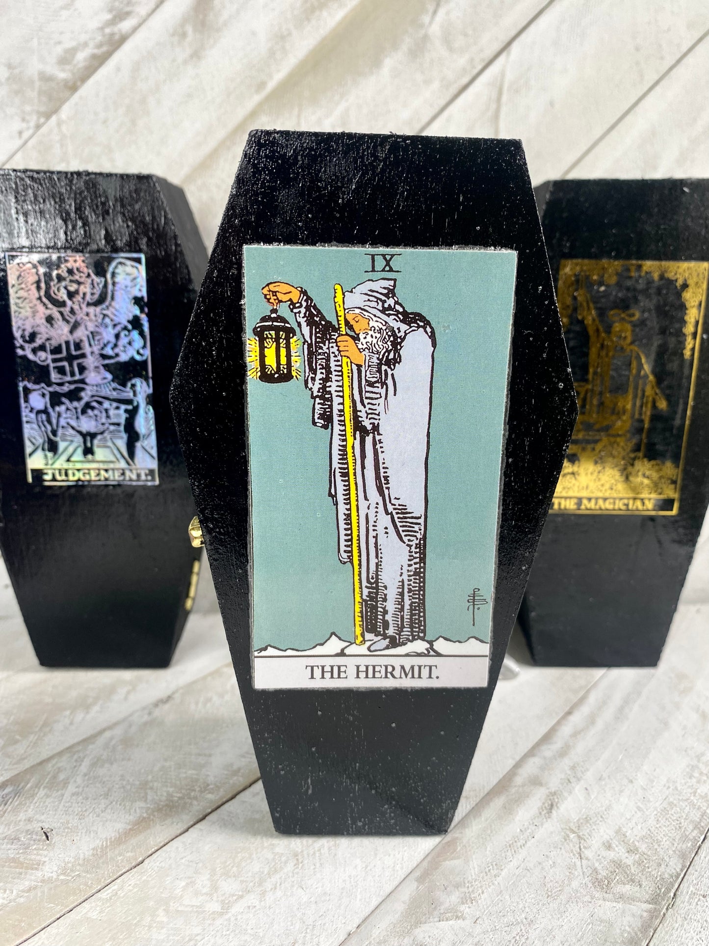 Tarot Coffin Crystal Mystery Box