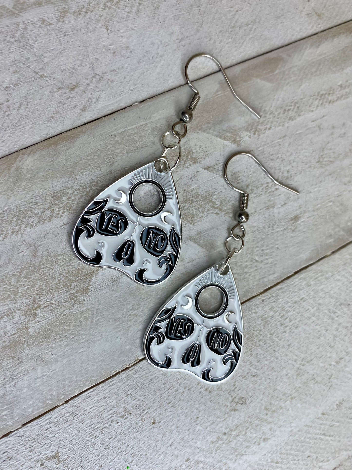 Skull Planchette Earrings