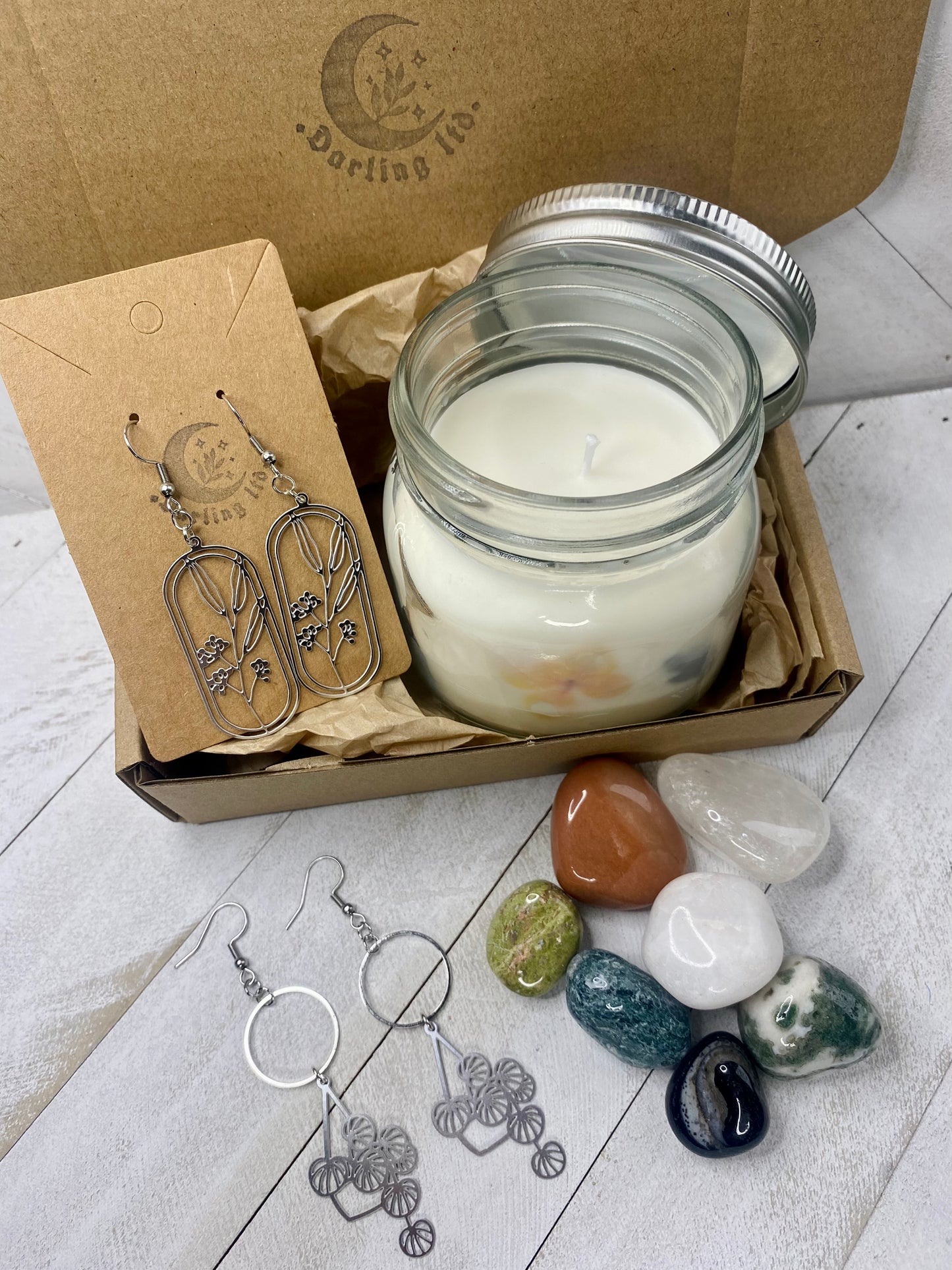 Spring Equinox Crystal & Candle Mystery Box Large