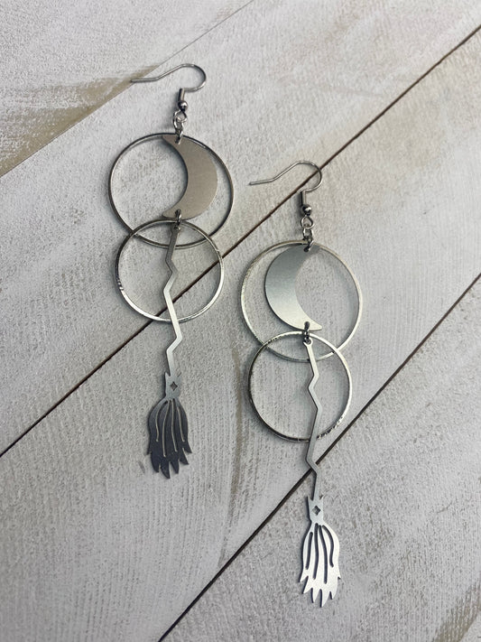 Broomstick Earrings