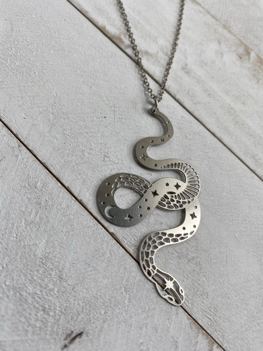 Cosmic Snake Necklace