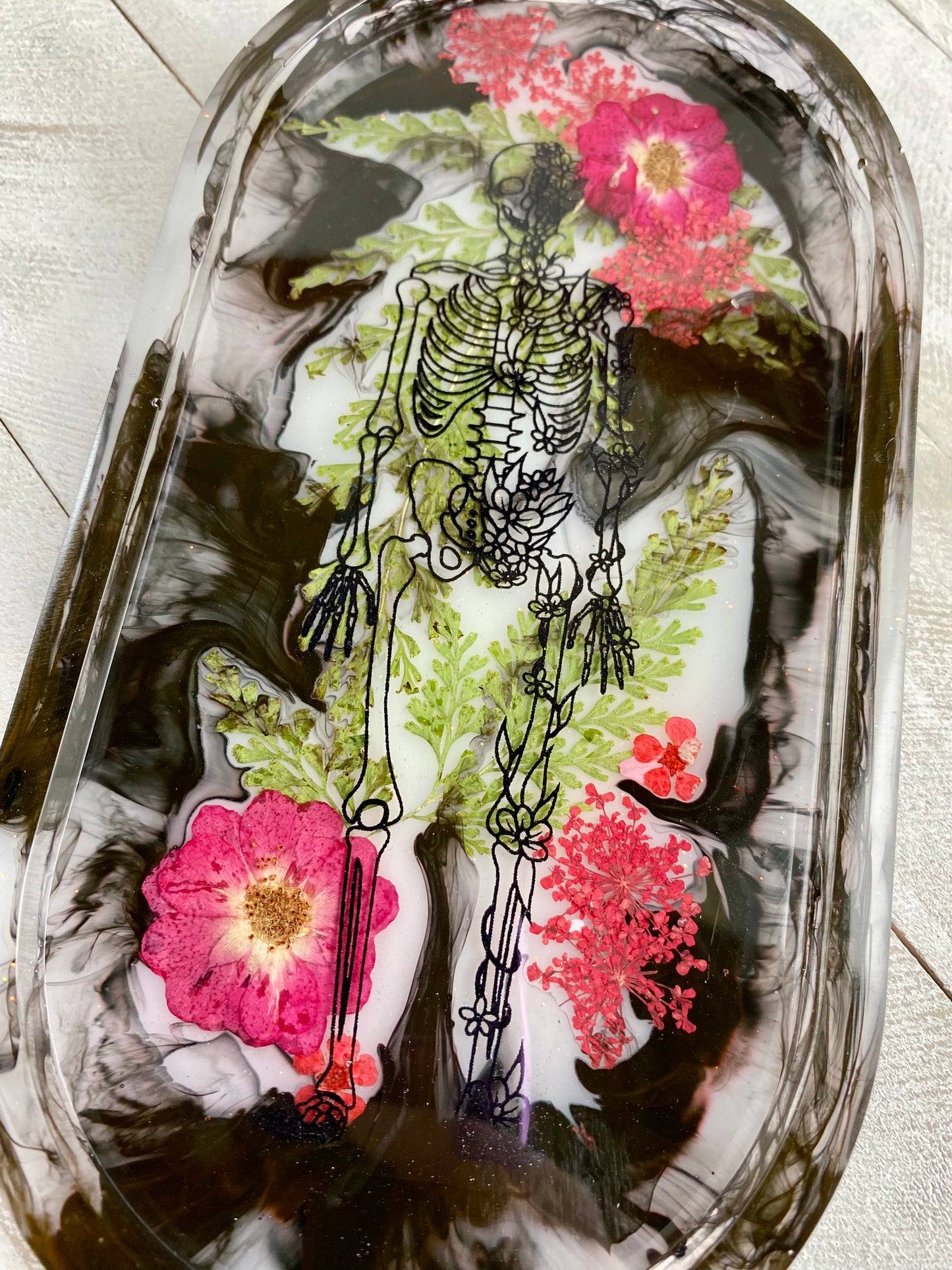 Skeleton Floral Tray