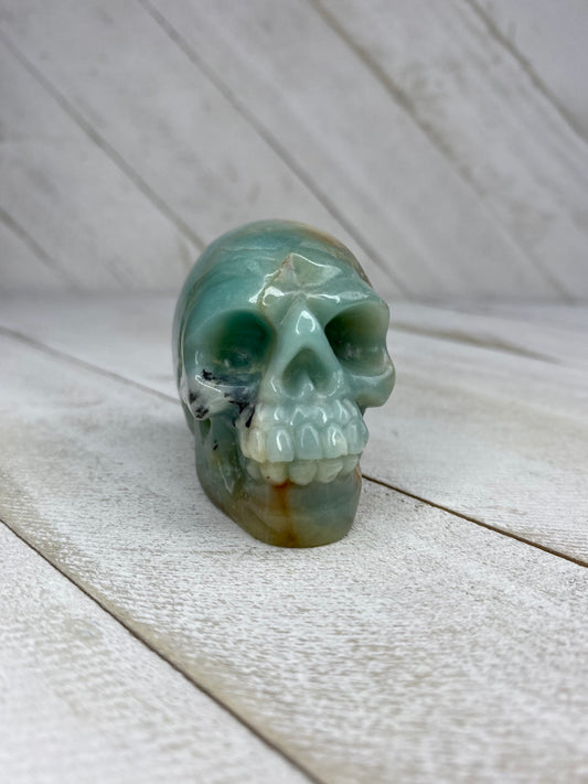 Amazonite Crystal Skull