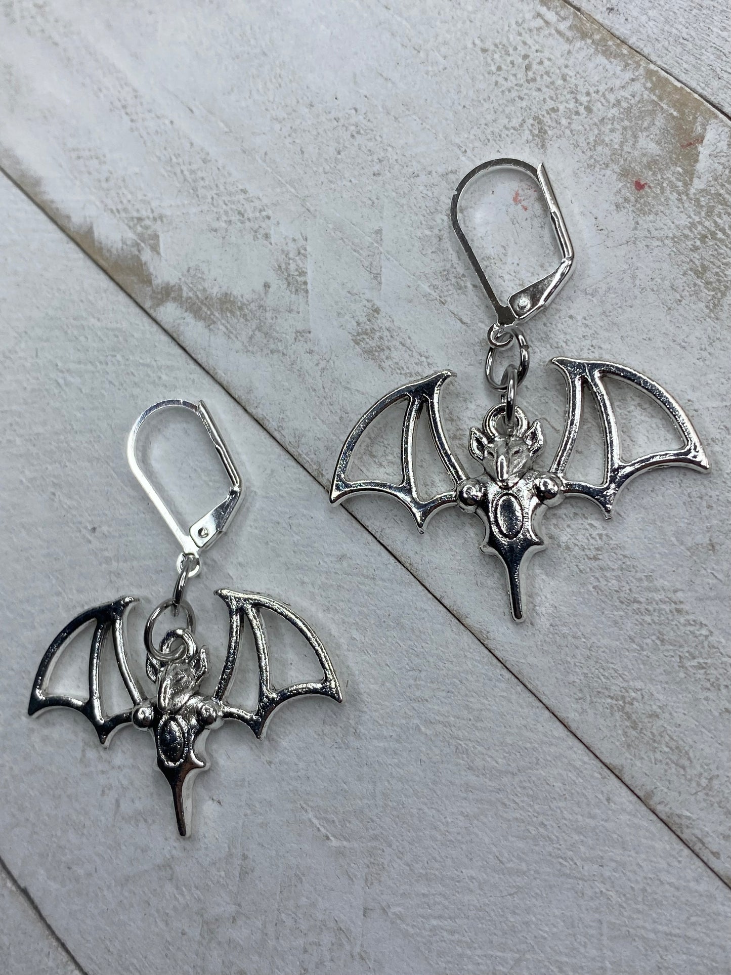 Vampire Bat Earrings