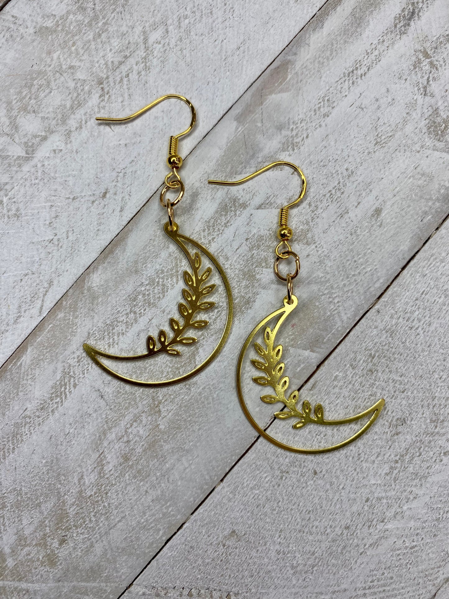 Whimsical Moon Earrings