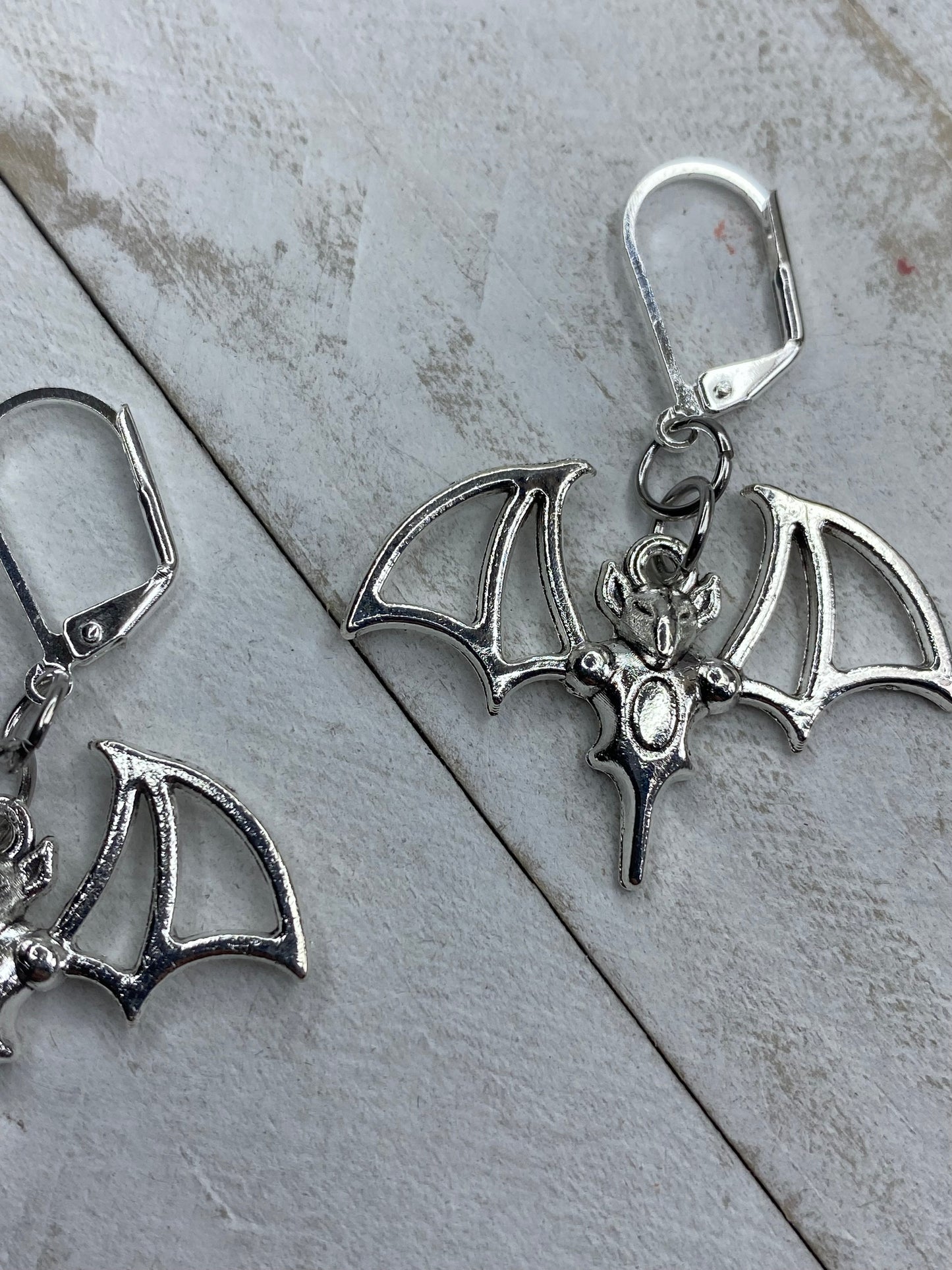 Vampire Bat Earrings