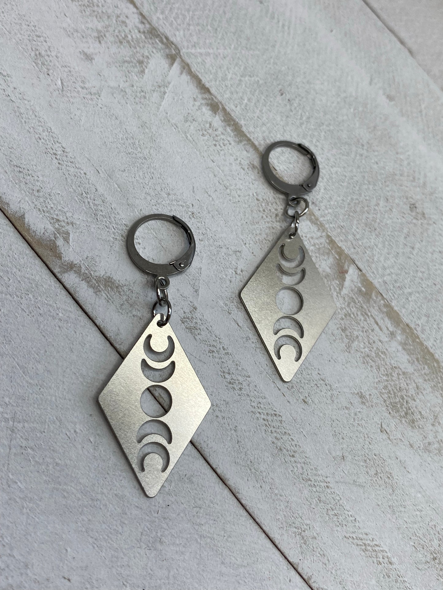 Moon Phase Earrings