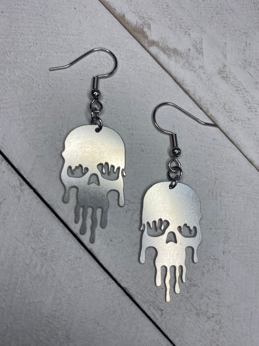 Toxic Skull Earrings