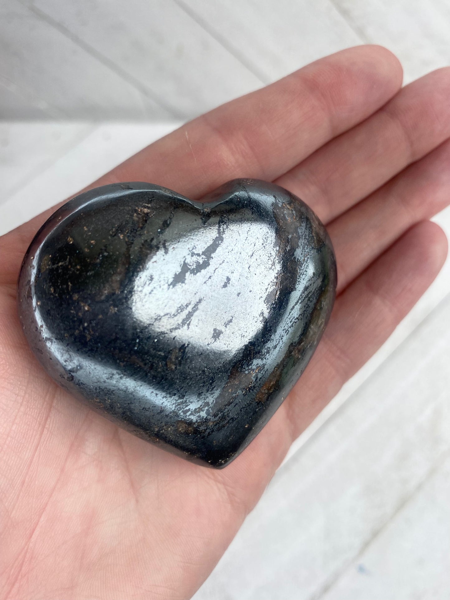 Hematite Heart