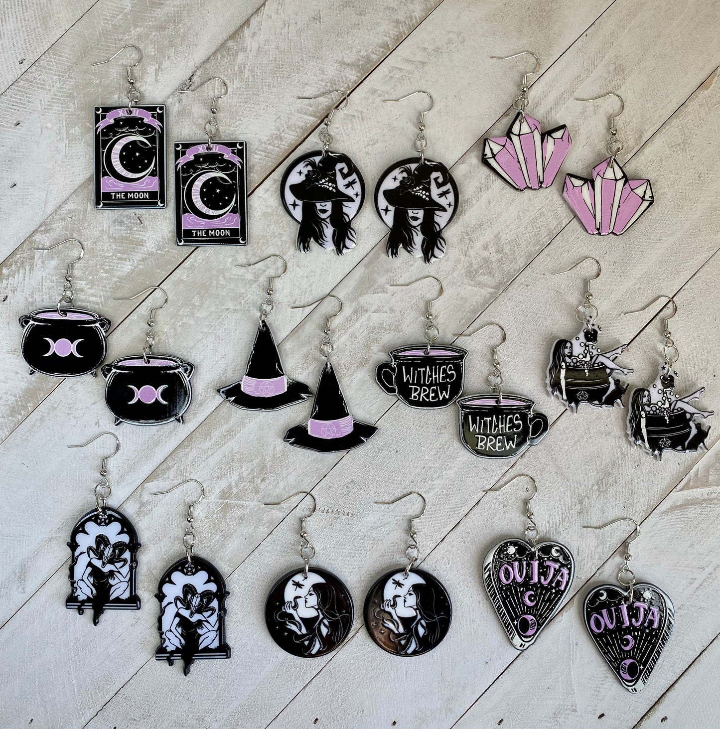 The Sorceress Coffin Mystery Box - Earrings