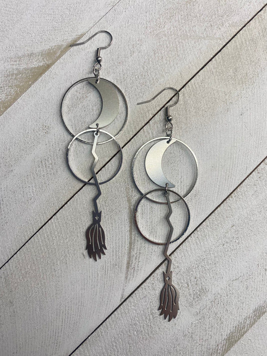 Broomstick Earrings