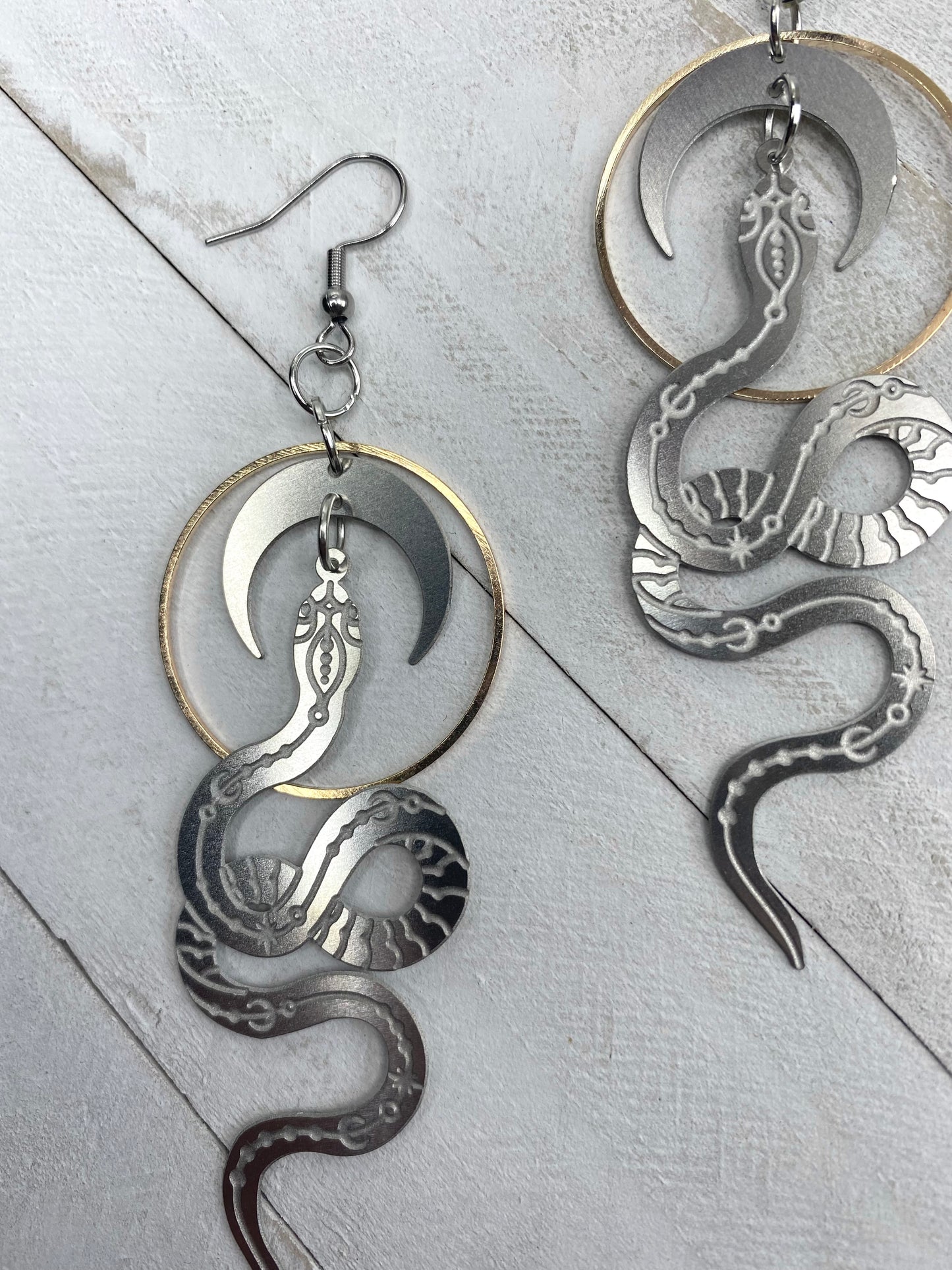 Snake Goddess Earrings