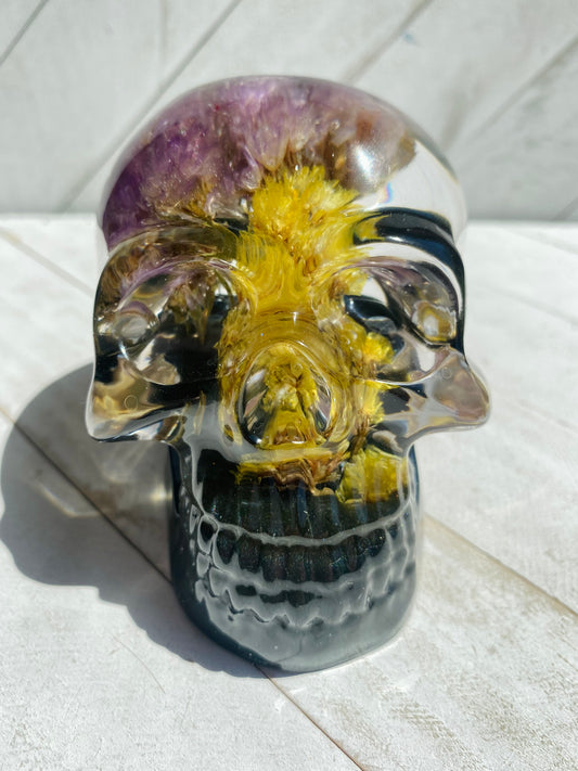 Wild Flower Skull