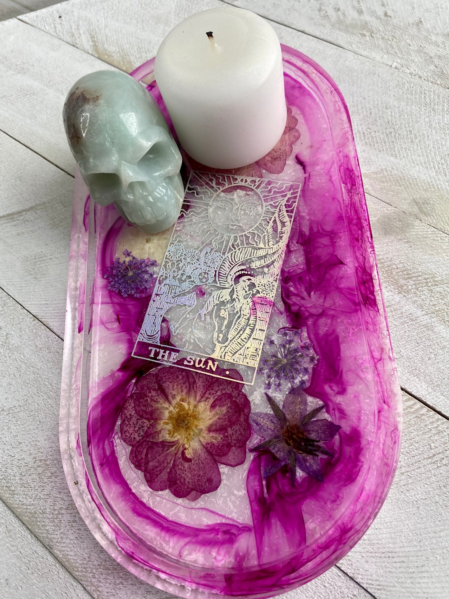 The Sun Tarot Card Tray