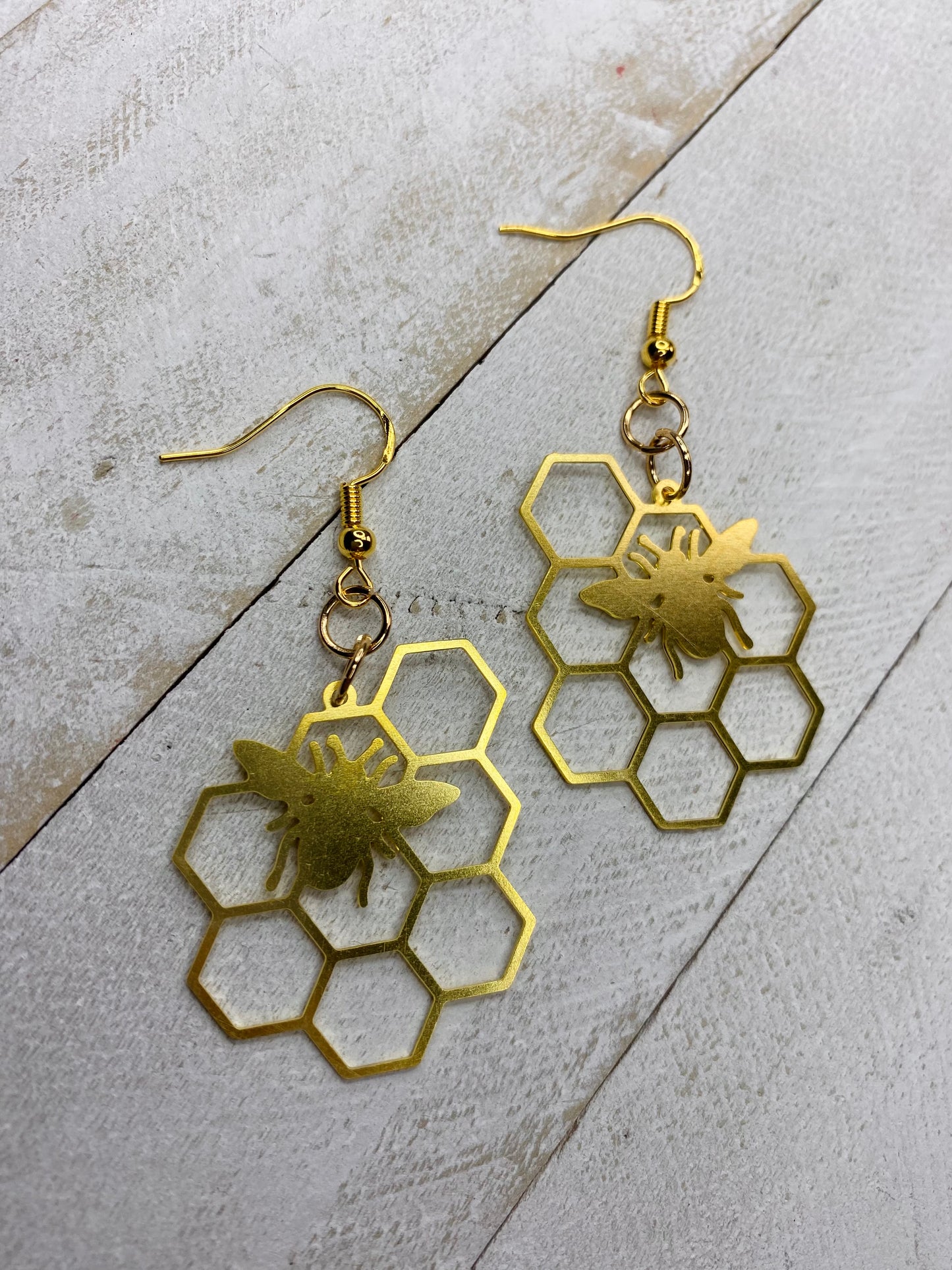 Honey Bee Earrings