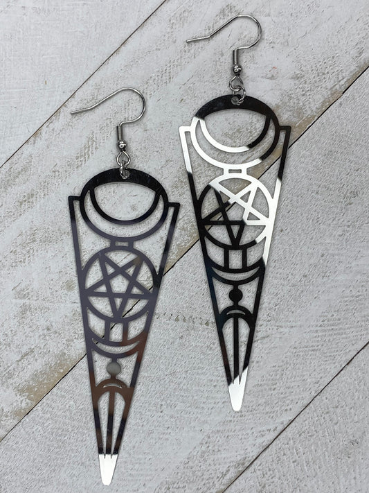 Gothic Chandelier Earrings