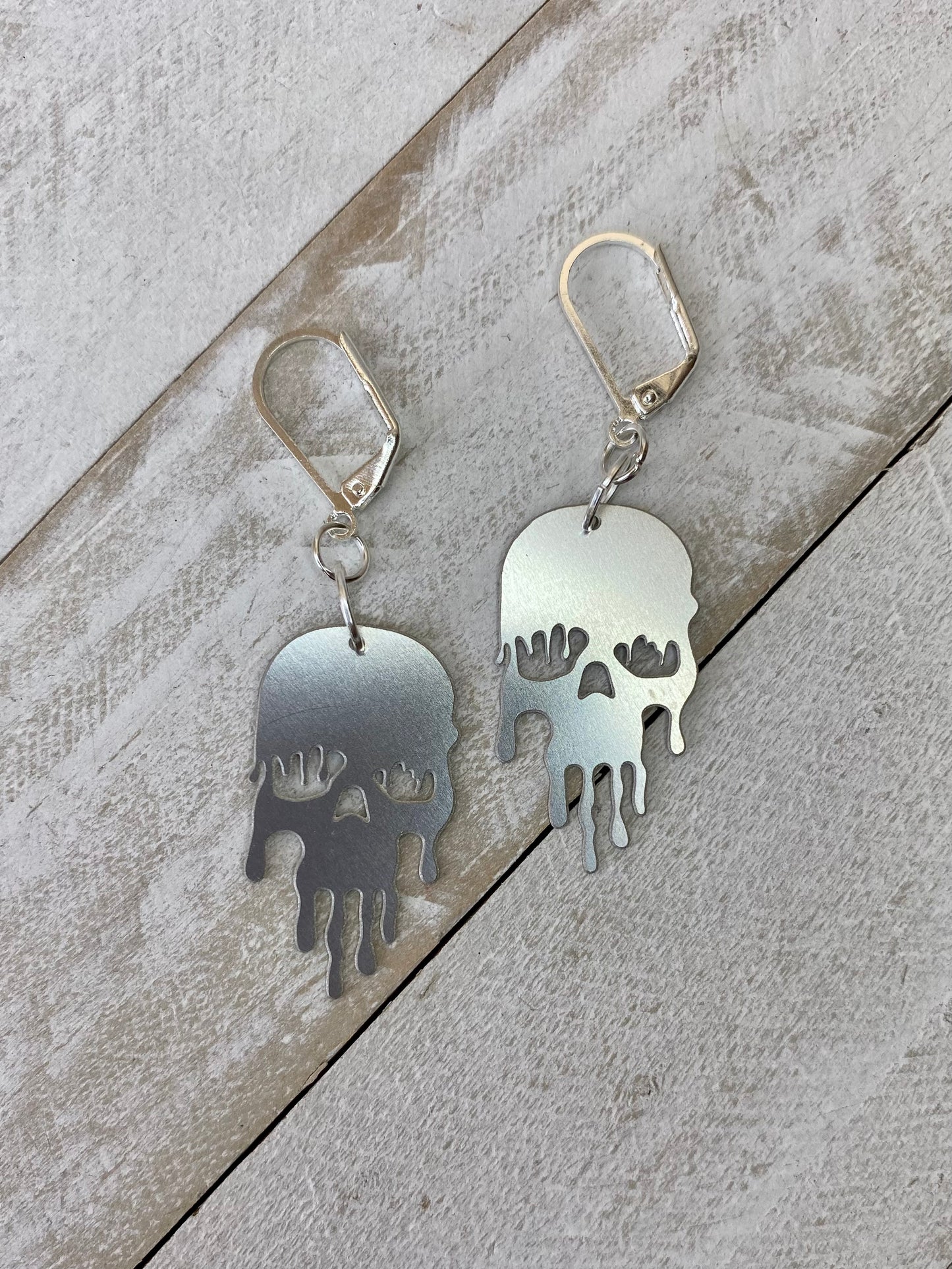 Toxic Skull Earrings