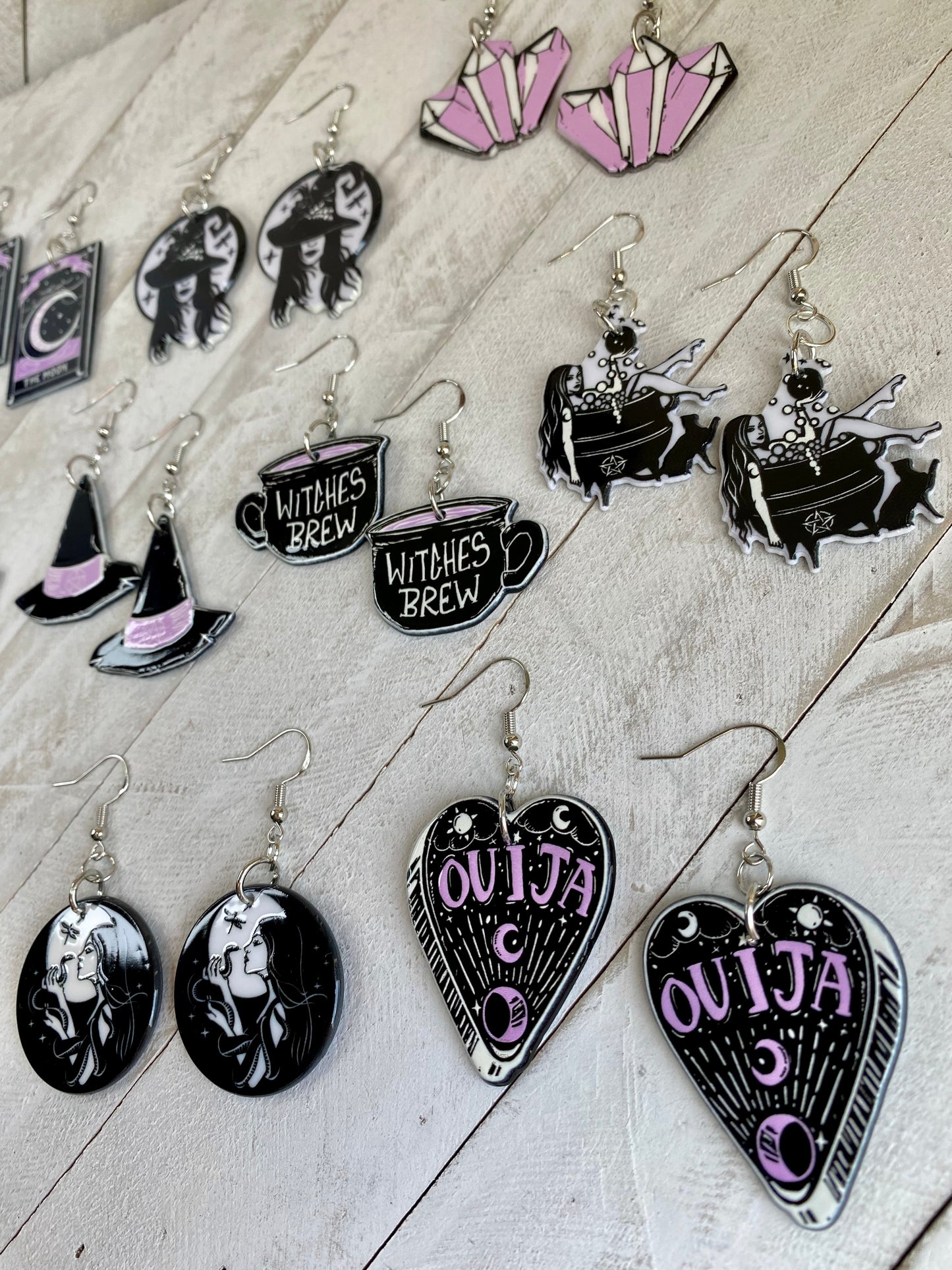 The Sorceress Coffin Mystery Box - Earrings