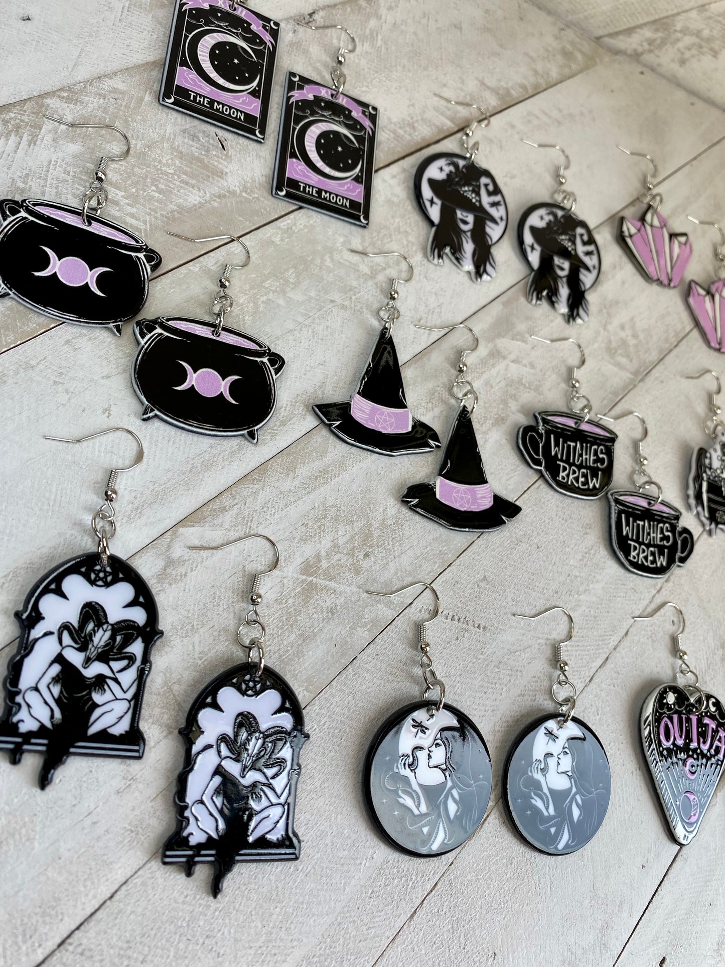 The Sorceress Coffin Mystery Box - Earrings