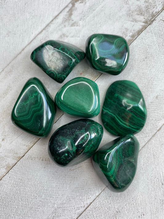 Malachite Tumbles