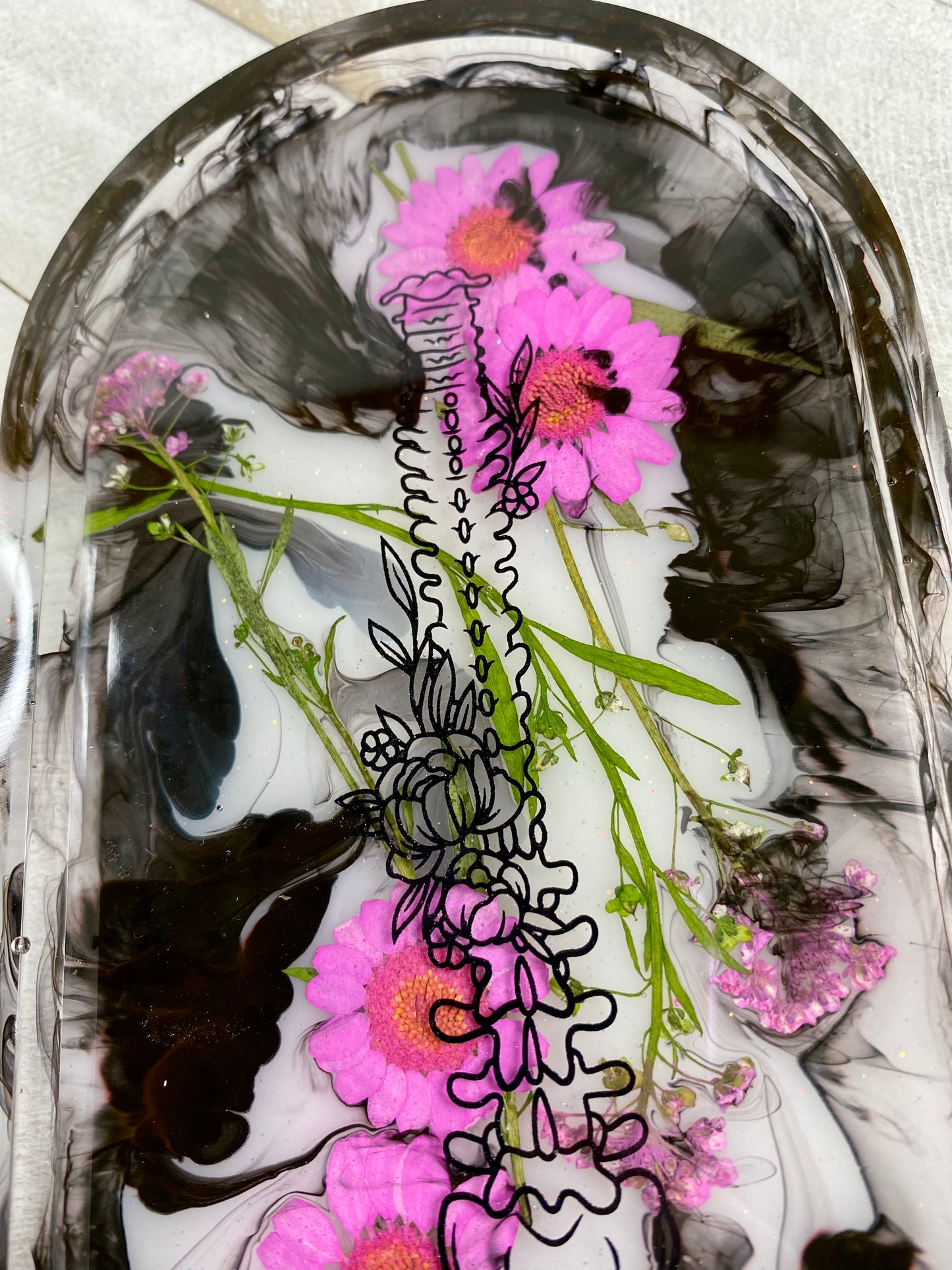 Flower Spine Tray