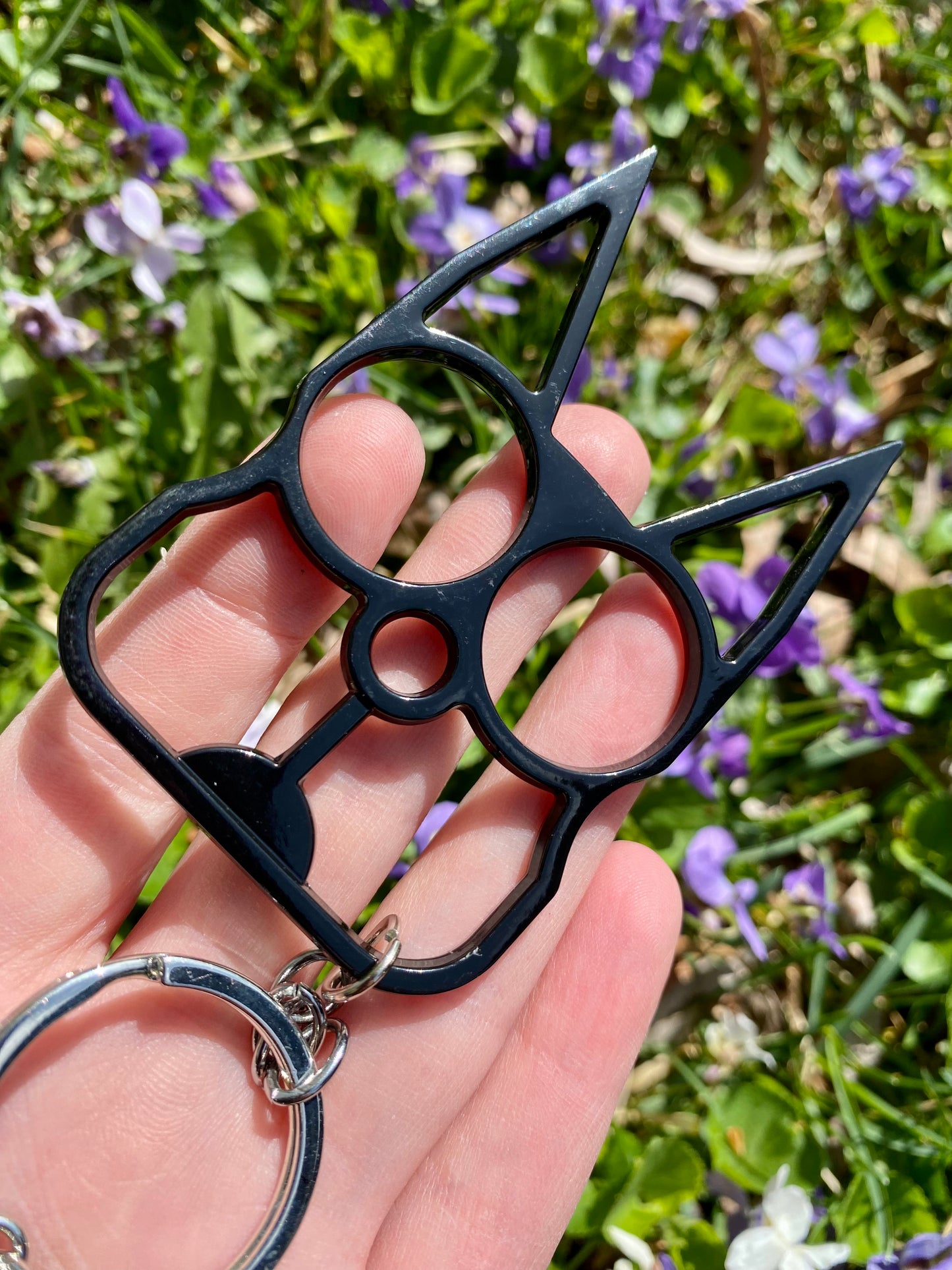 Hades Black Ouija Keychain