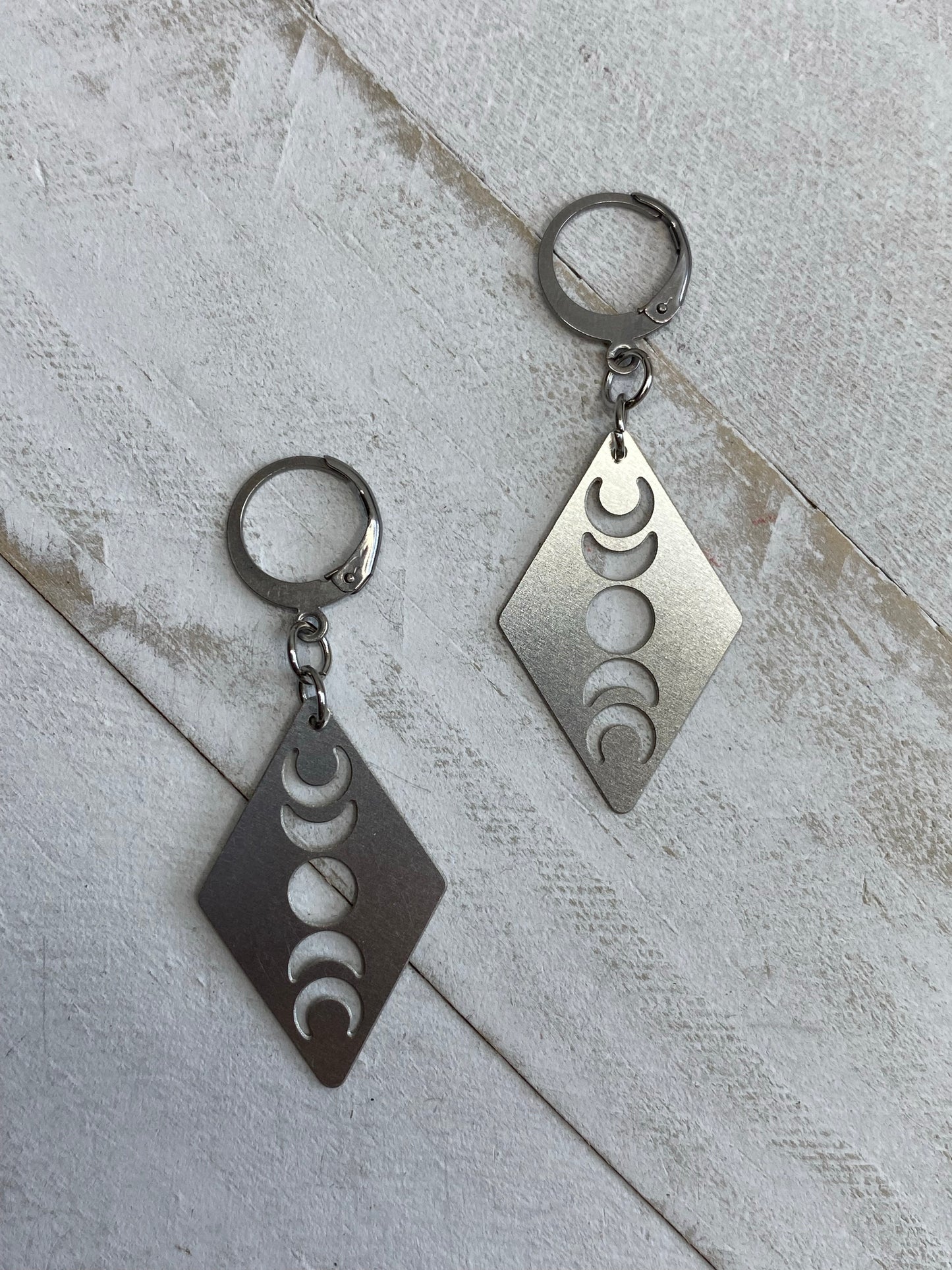 Moon Phase Earrings