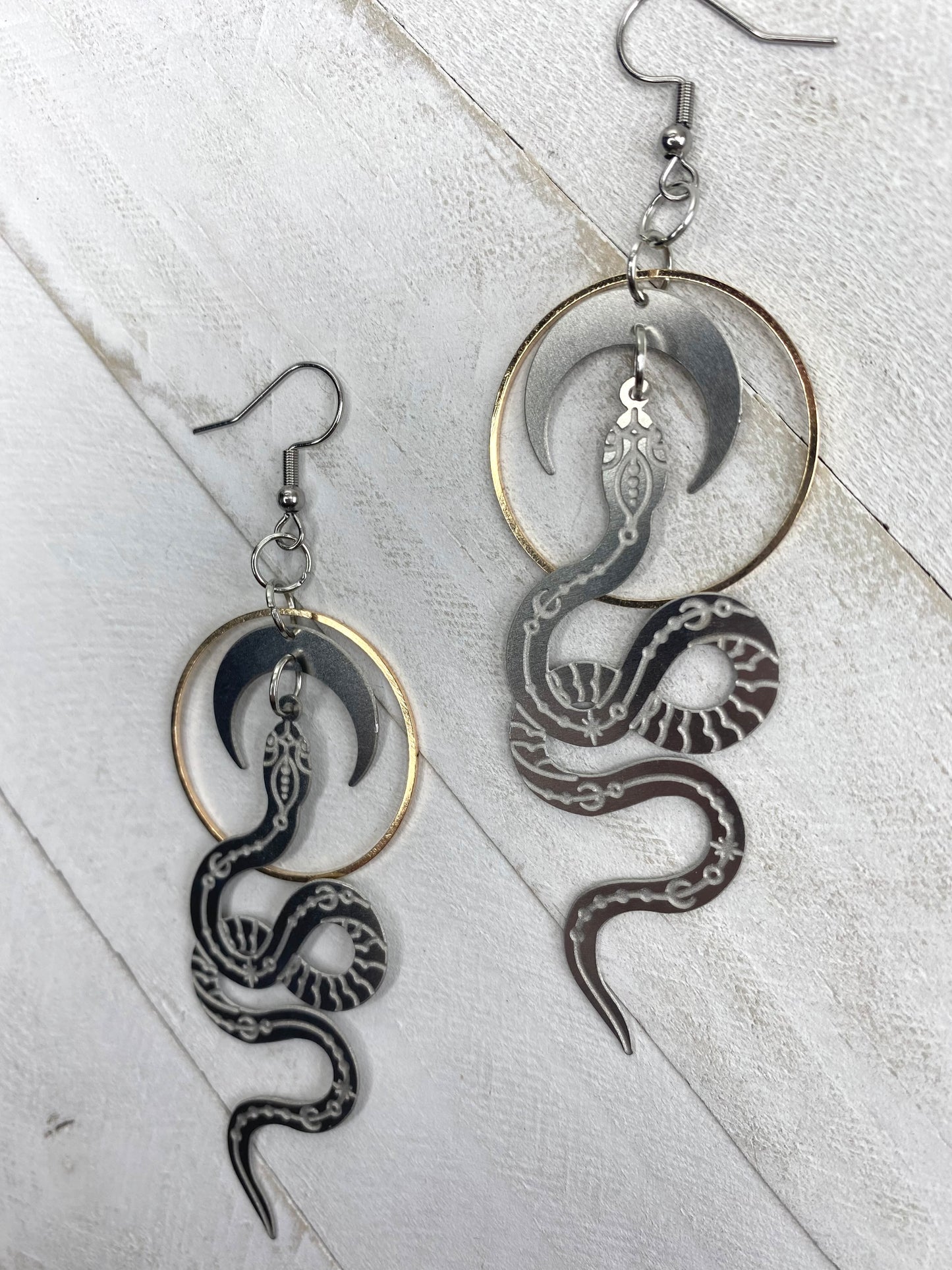 Snake Goddess Earrings