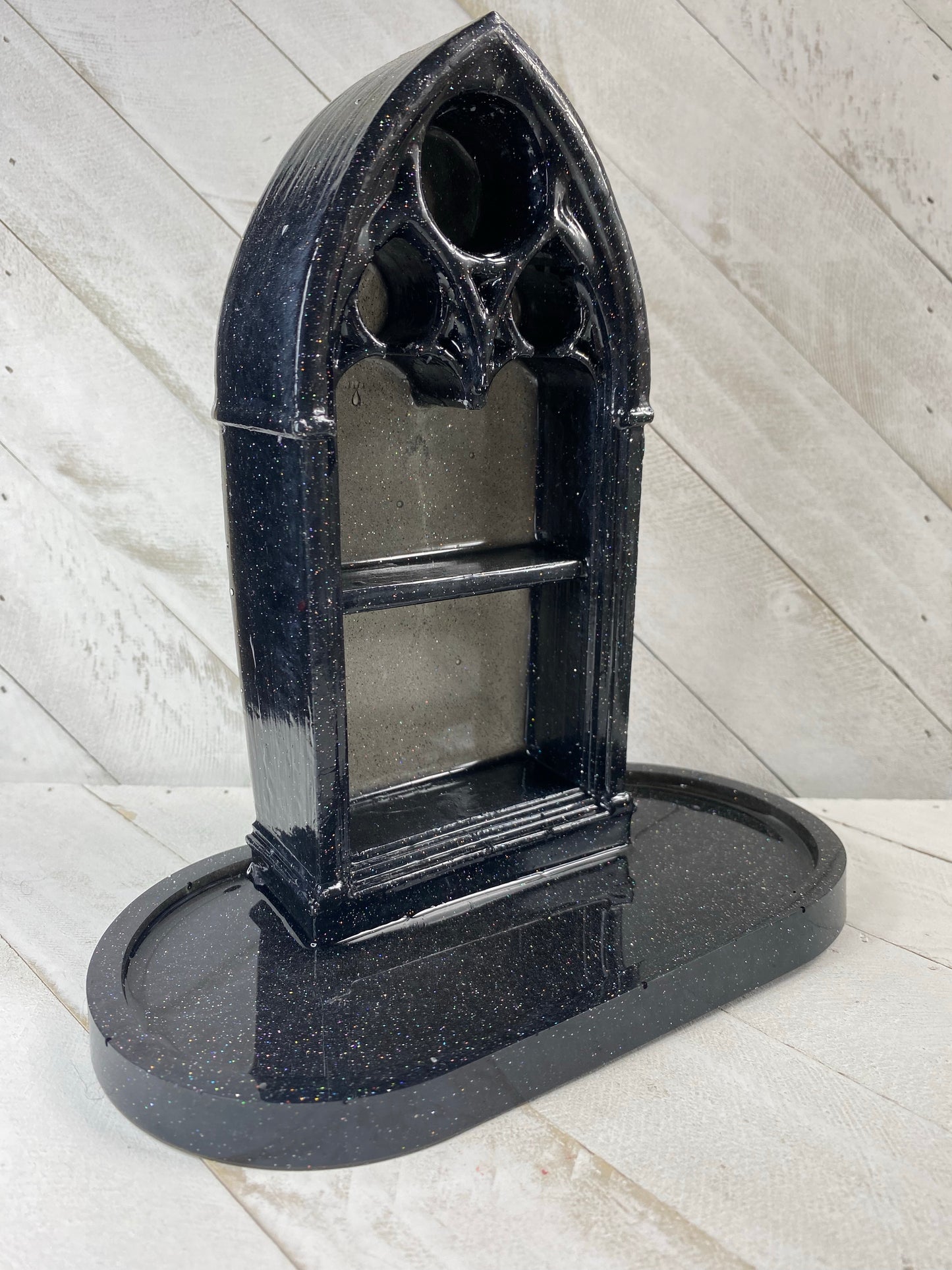 Cathedral Shelf - Black Halo