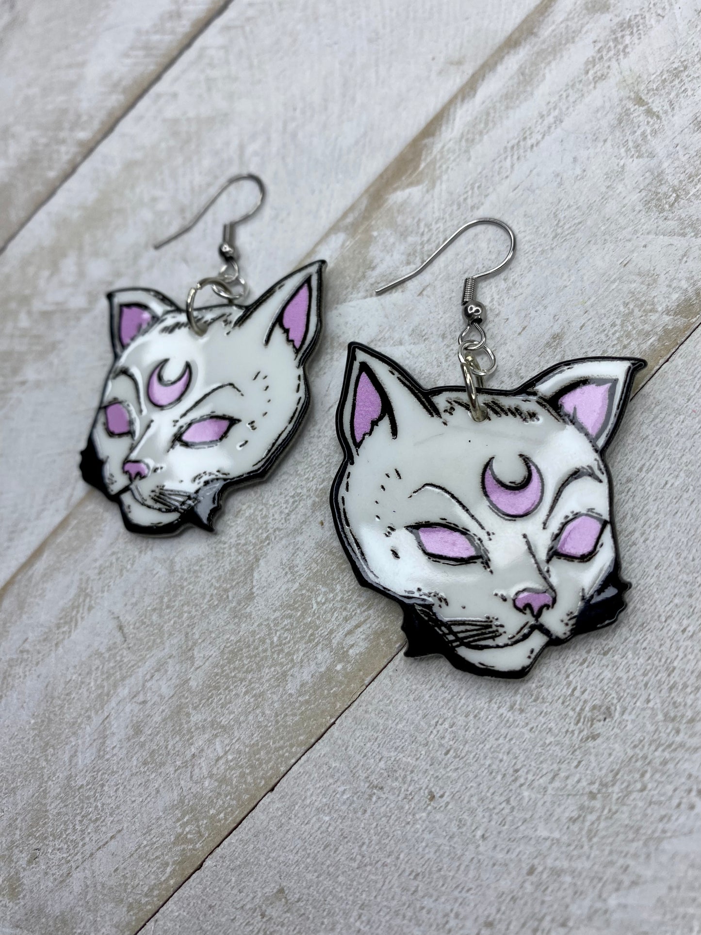 Luna Cat Earrings