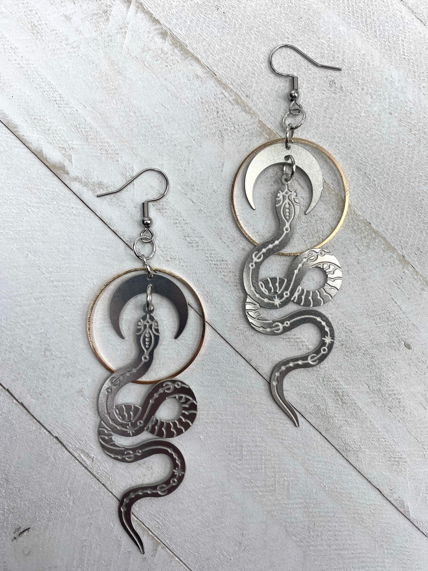 Snake Goddess Earrings