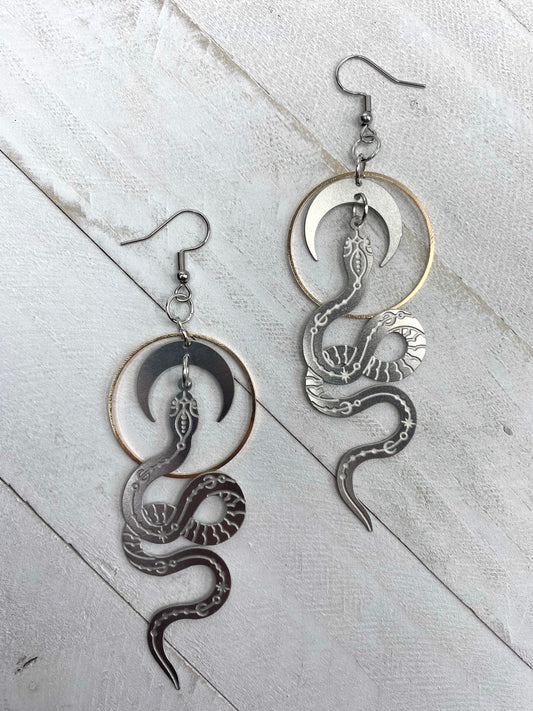 Snake Goddess Earrings