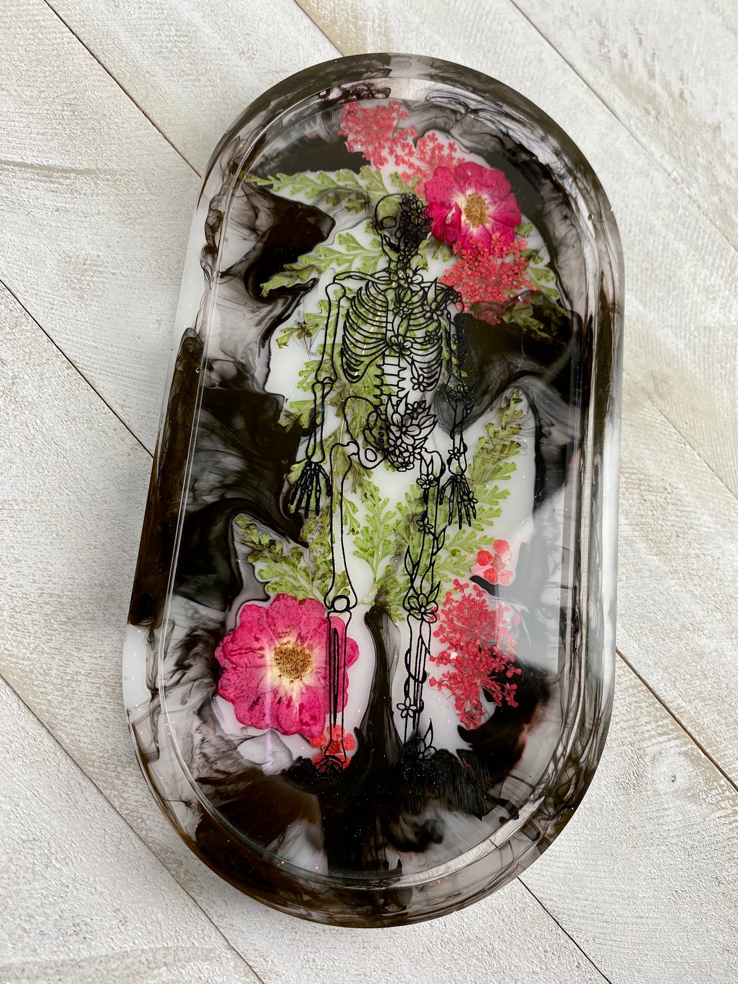 Skeleton Floral Tray