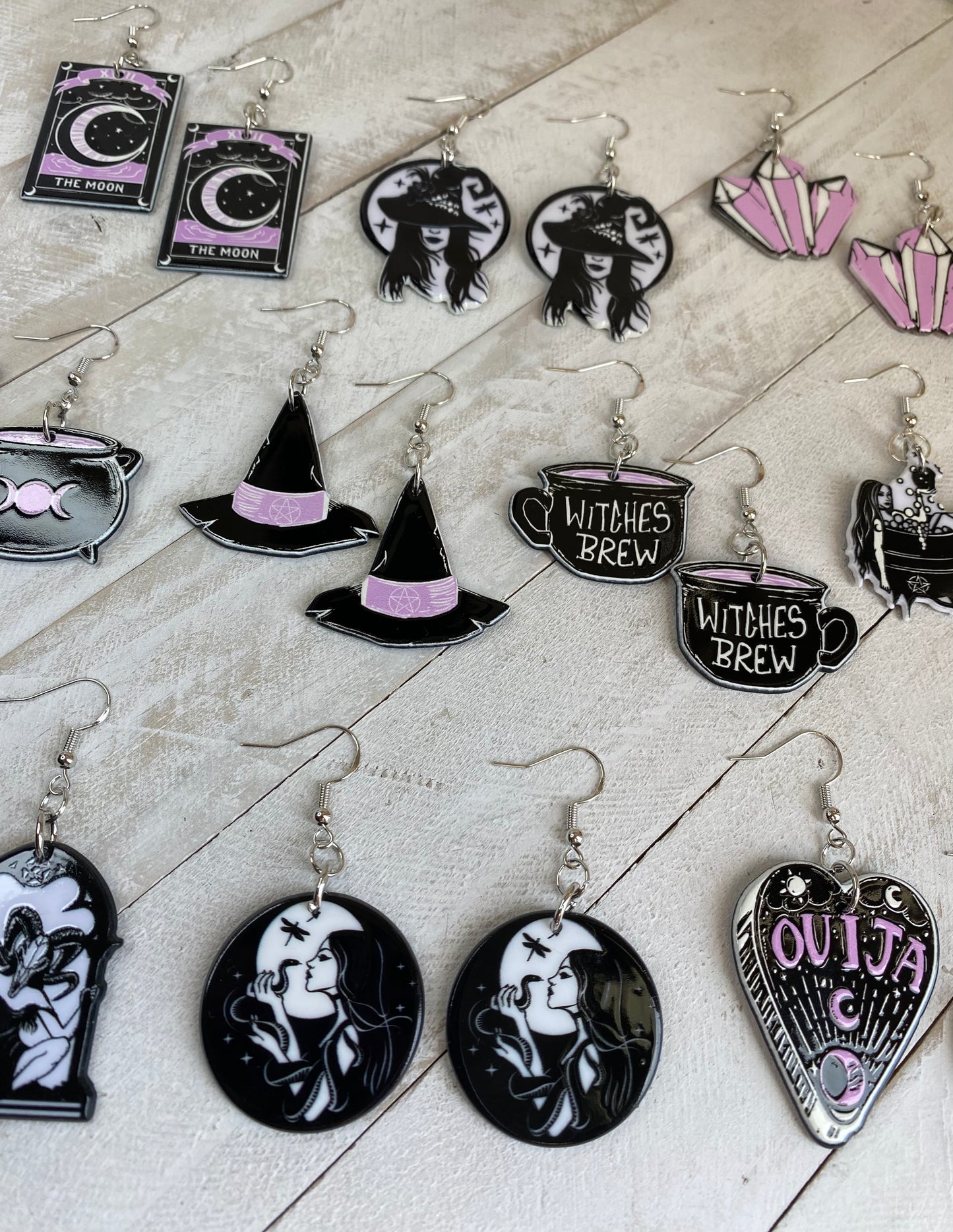 The Sorceress Coffin Mystery Box - Earrings