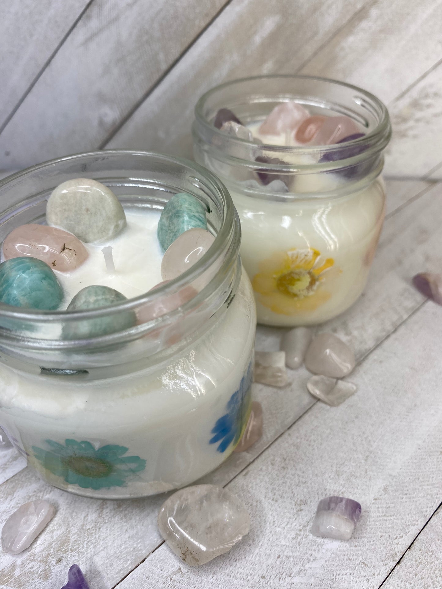 Mystery Crystal Candles