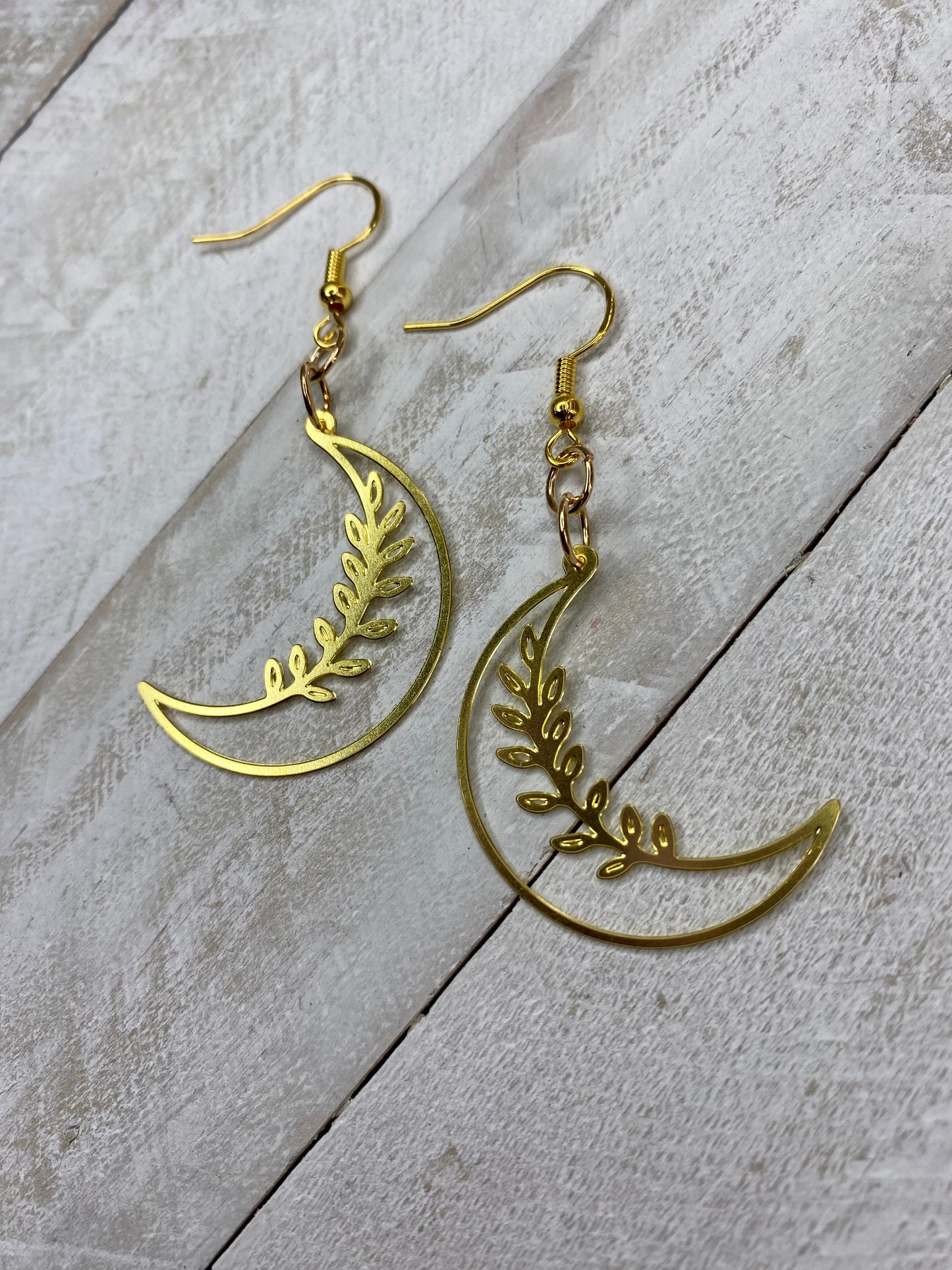 Whimsical Moon Earrings