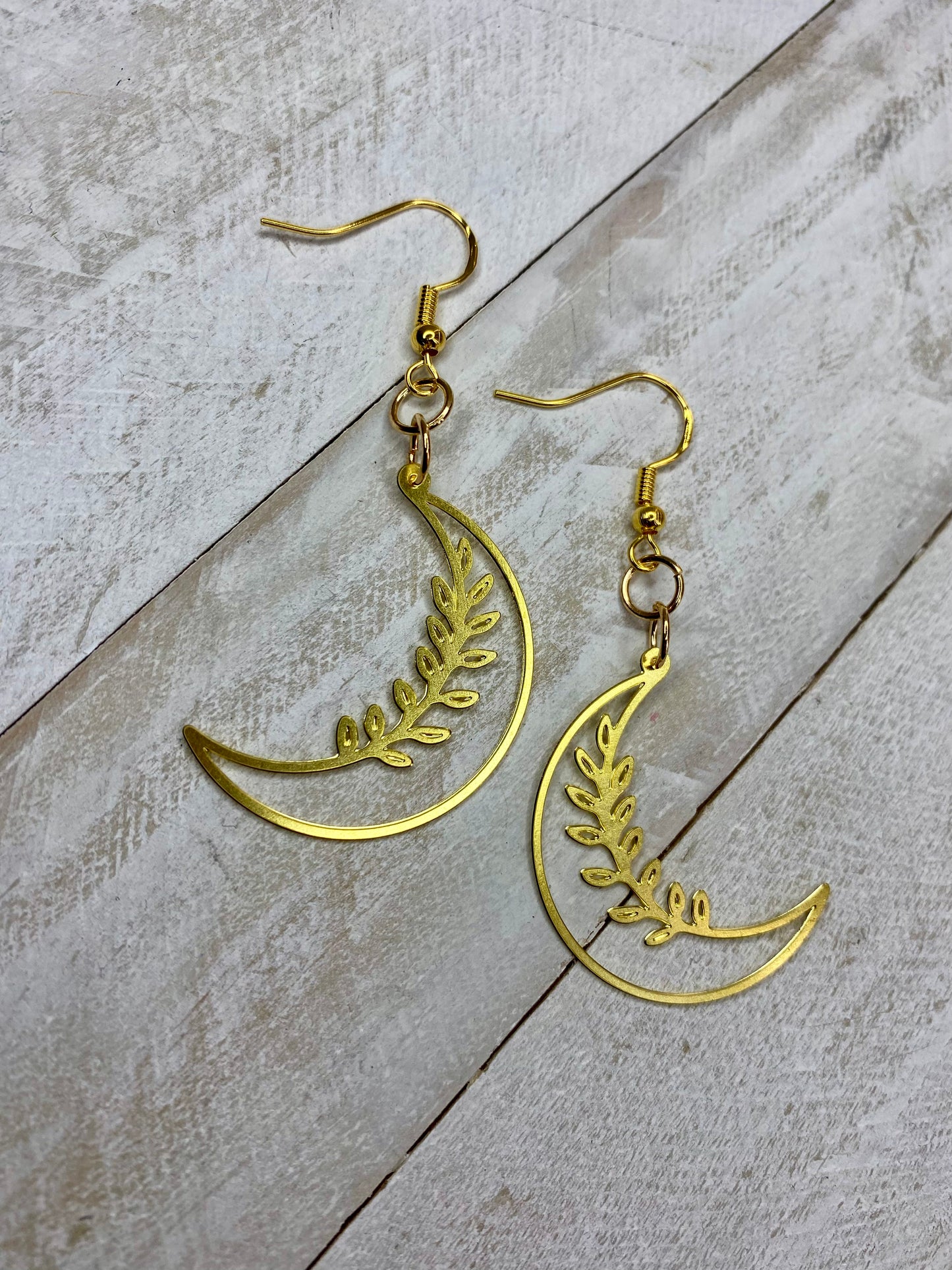 Whimsical Moon Earrings